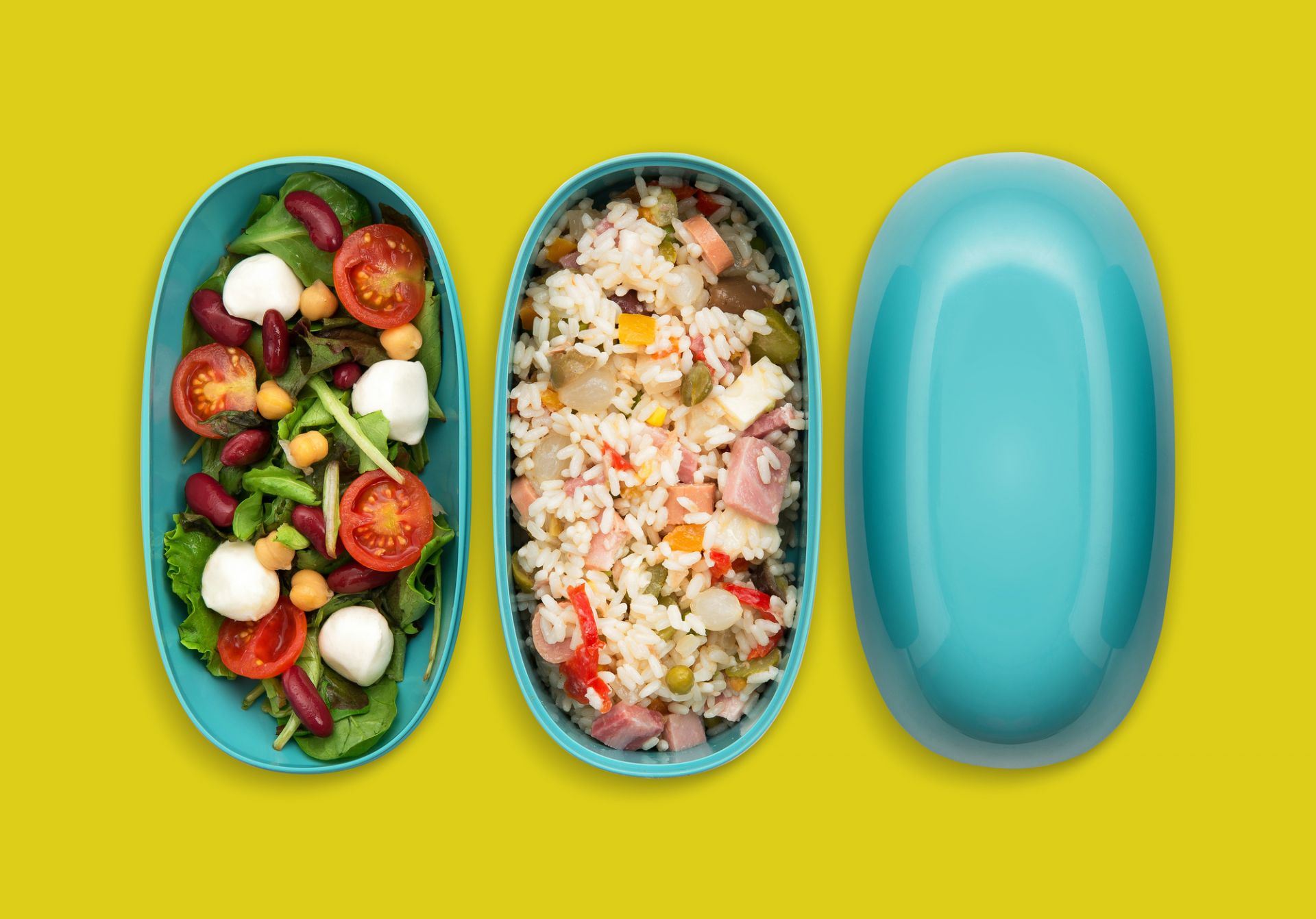 Food à porter Lunchbox light blue Alessi SINGLE PIECES