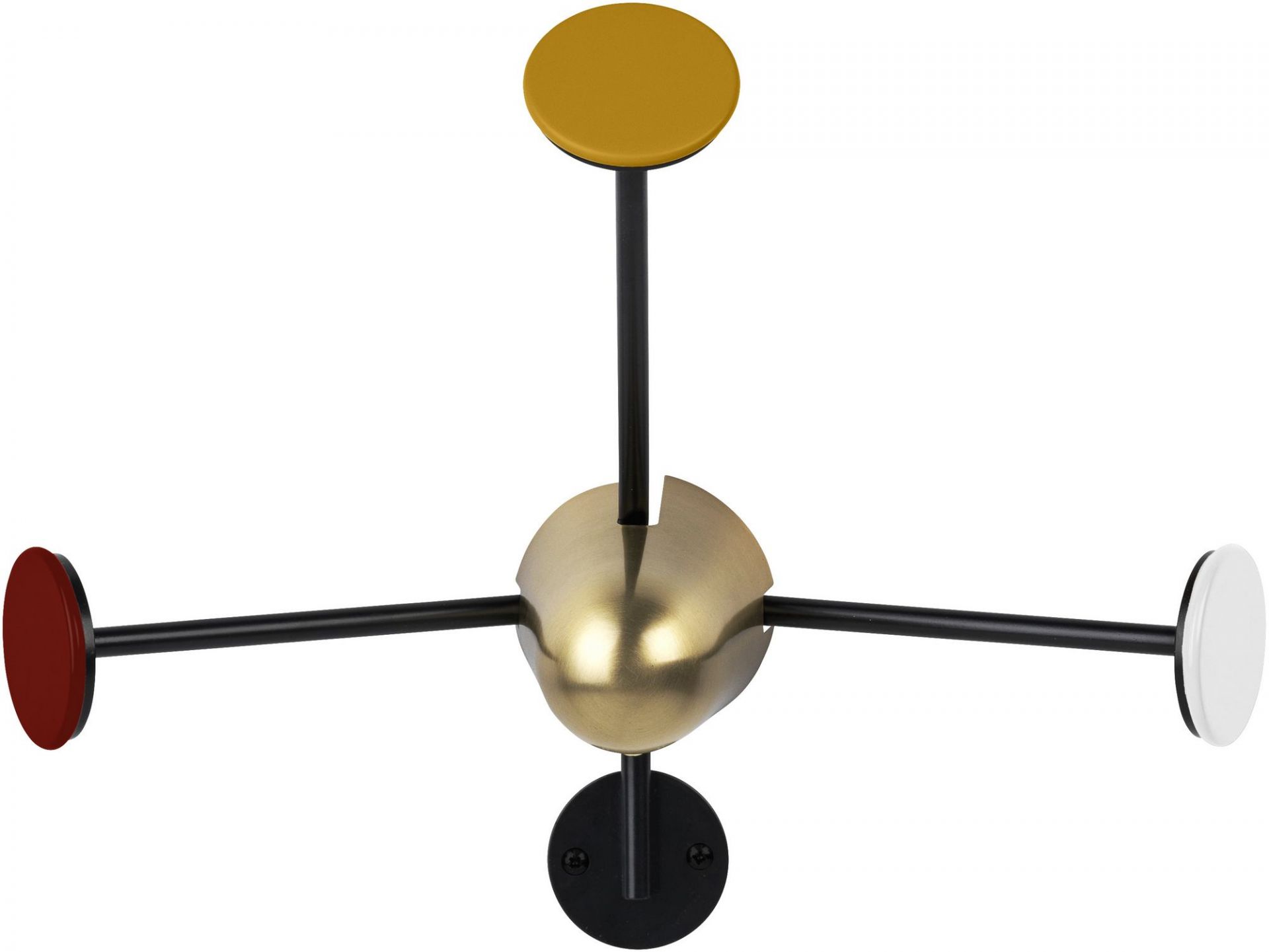 Matégot coat rack ochre Gubi