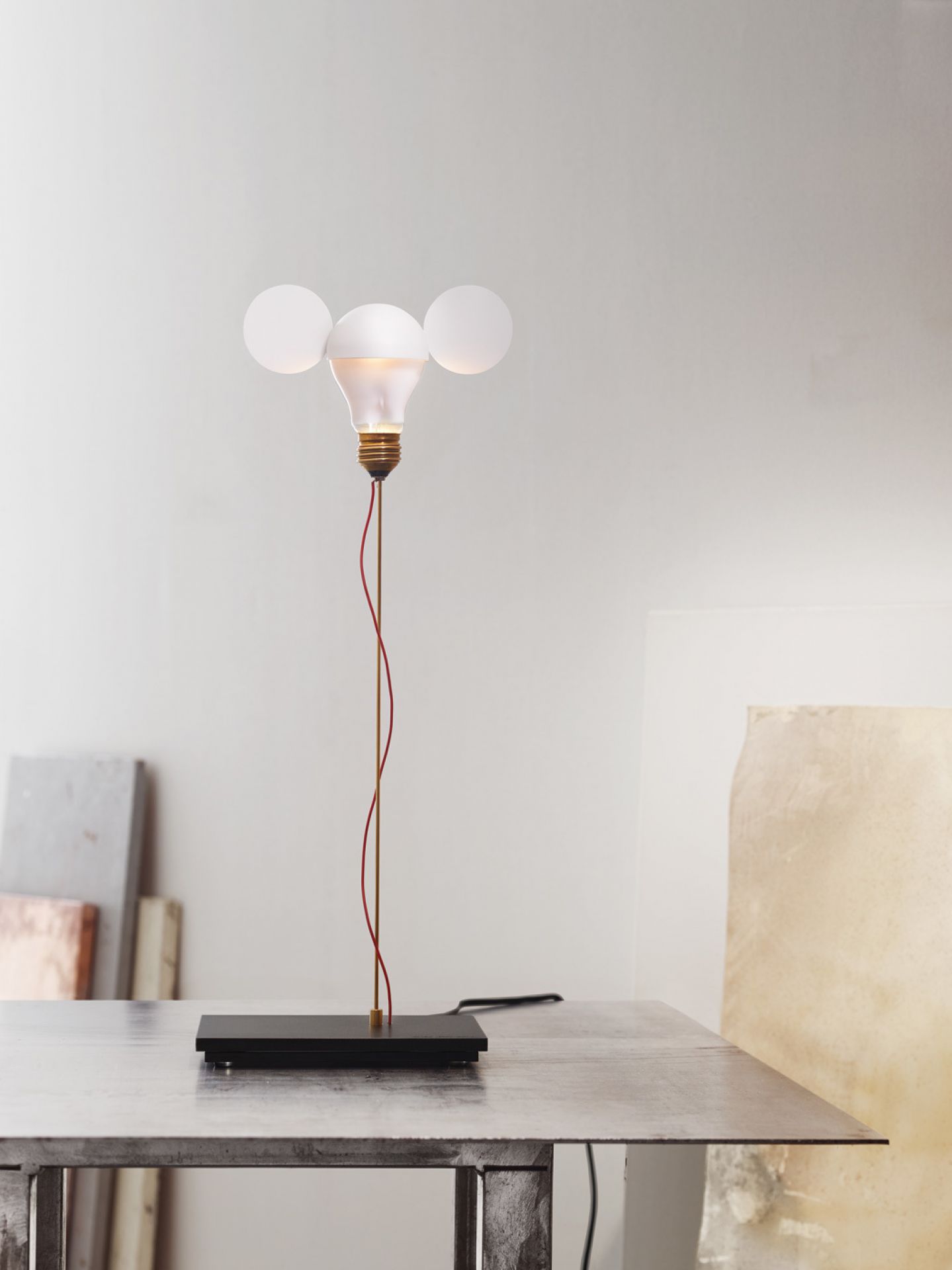 I Ricchi Poveri - Toto table lamp Red Ingo Maurer