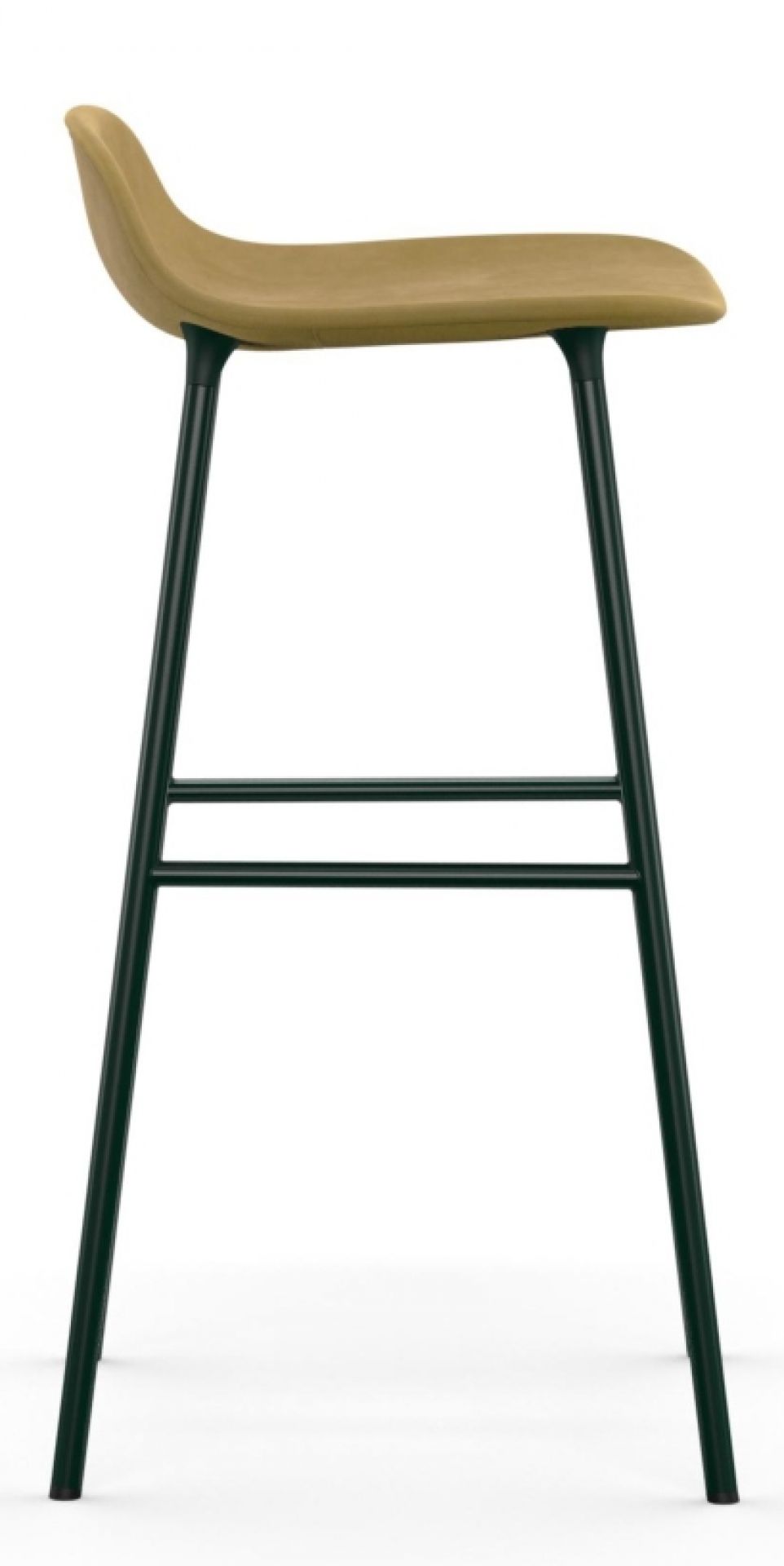 Form Barstool  H 75 cm Steel Upholstered Normann Copenhagen