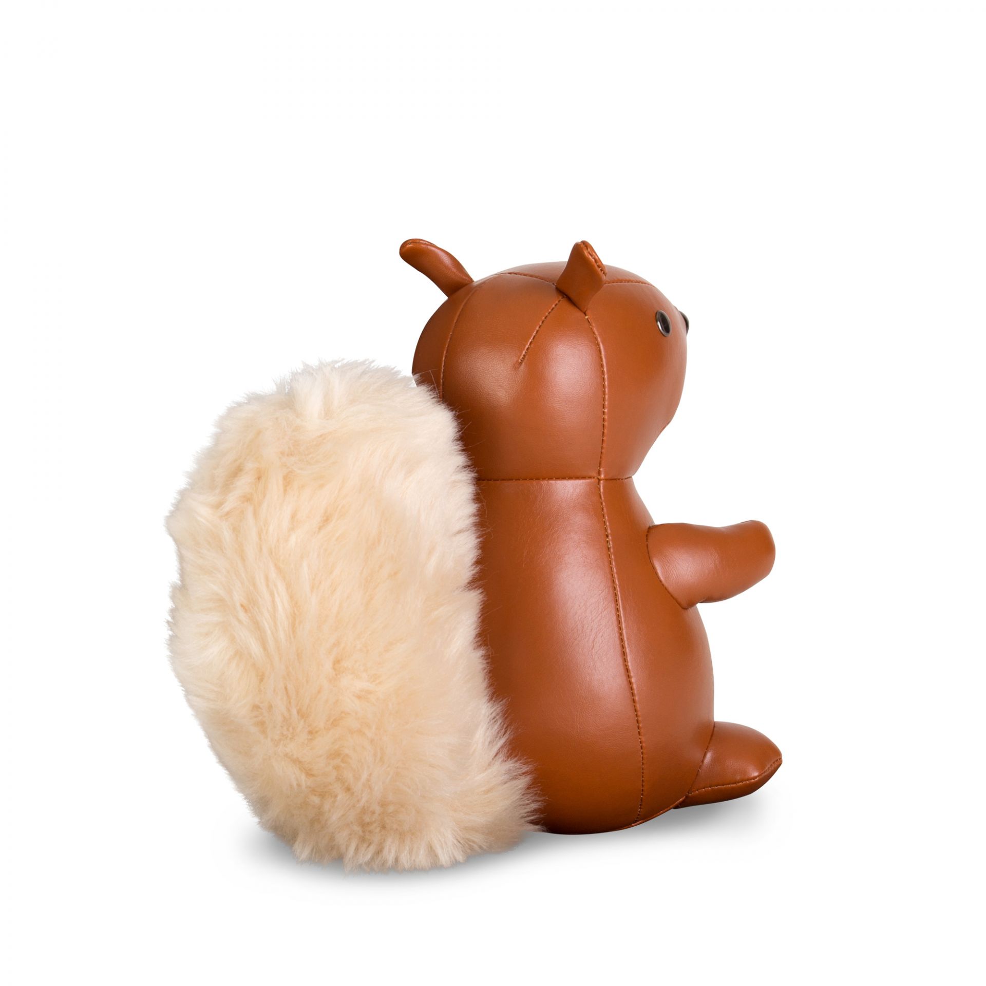 Bookend Classic Squirrel Tan/White Züny