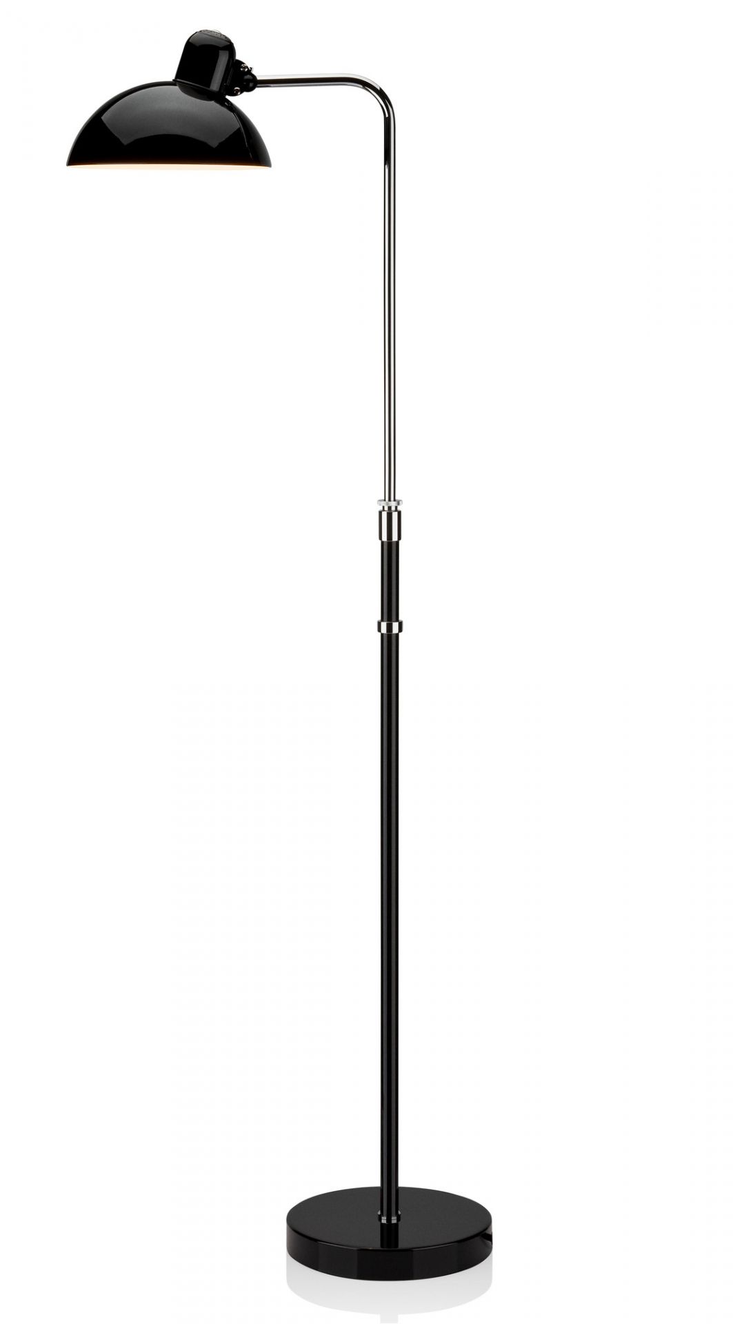 6580 F Luxus Floor lamp KAISER idell Fritz Hansen black high gloss