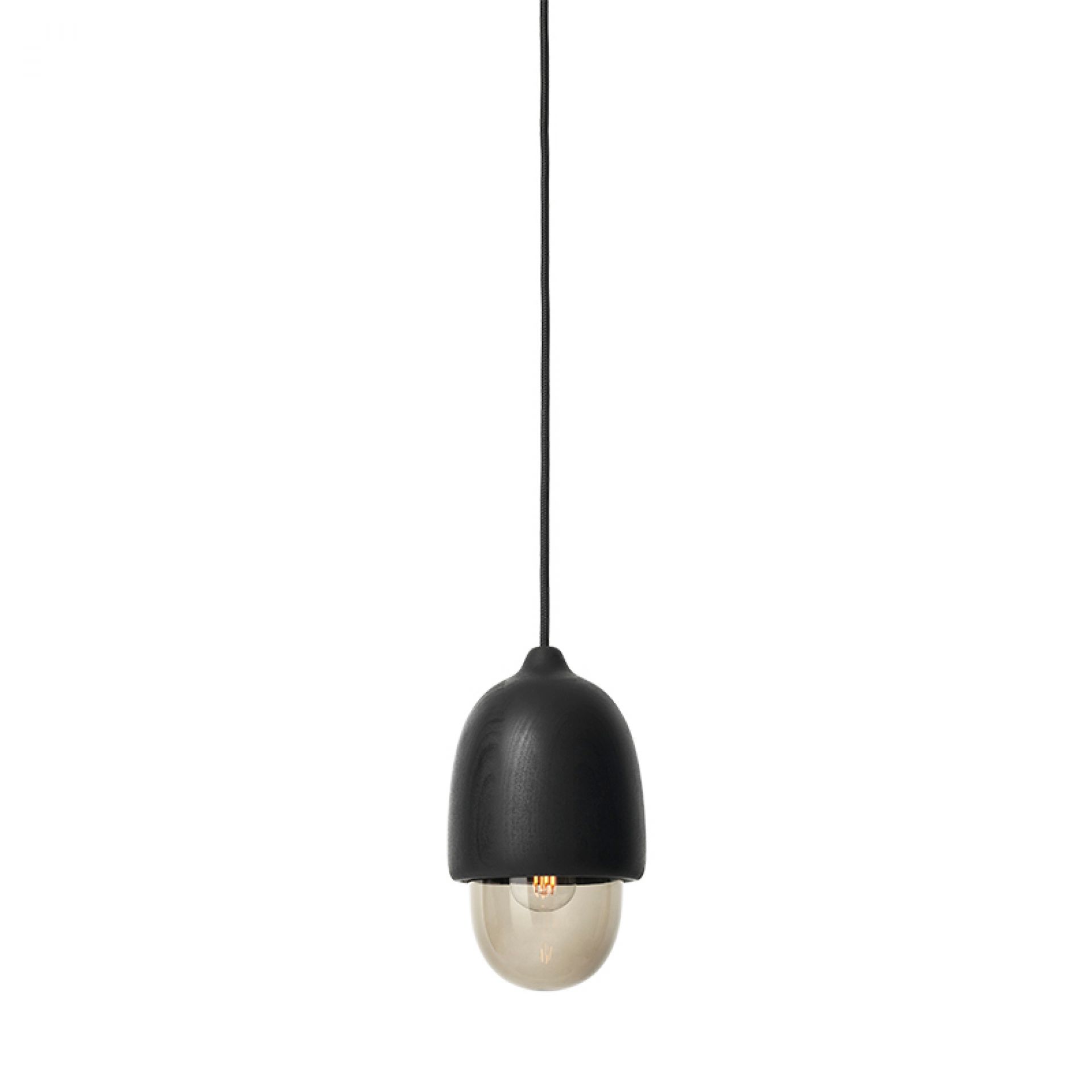 Terho Pendant lamp black lime small Mater