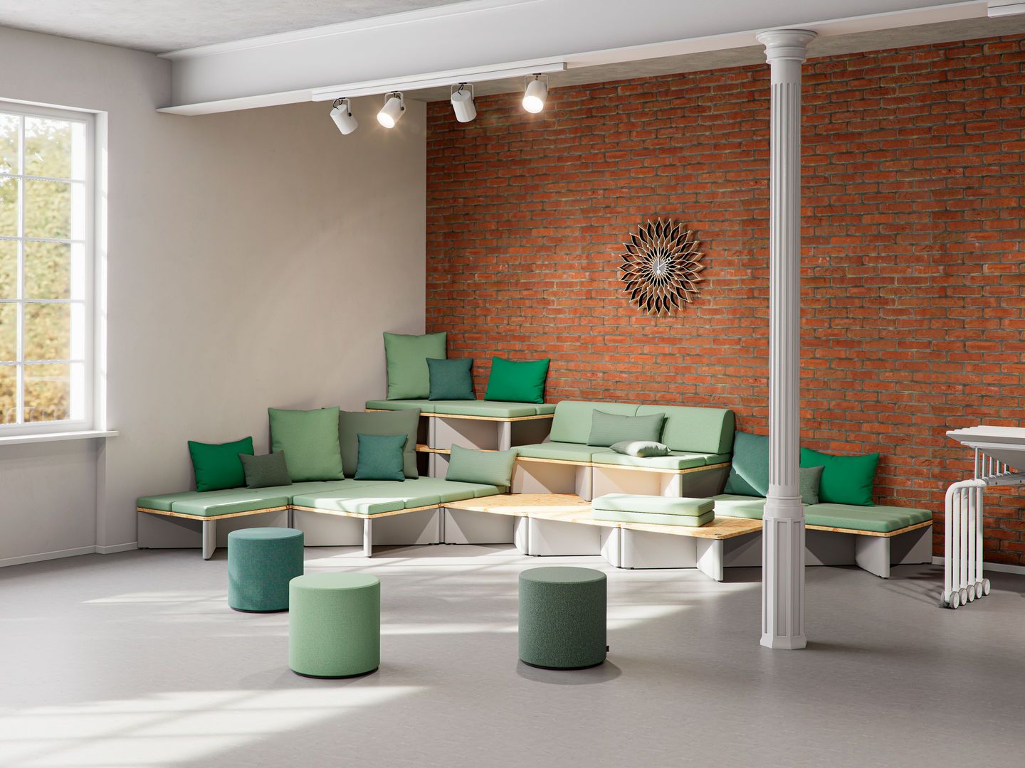 Reset Platform modular platform system Vitra