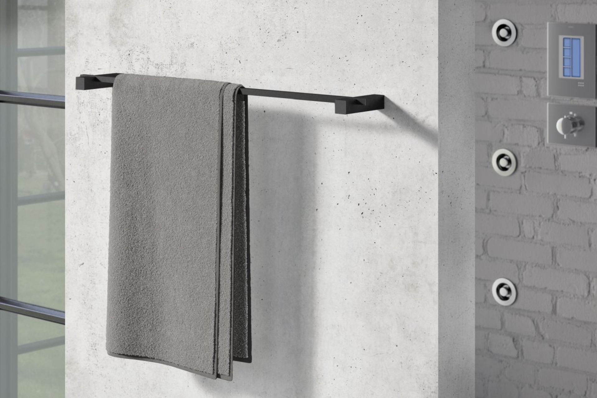 Zack towel rail 2025