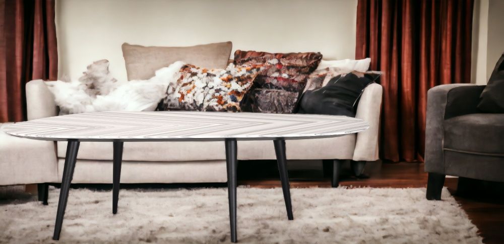 2318 Tweed Marble Dining Table W 250 cm Zanotta