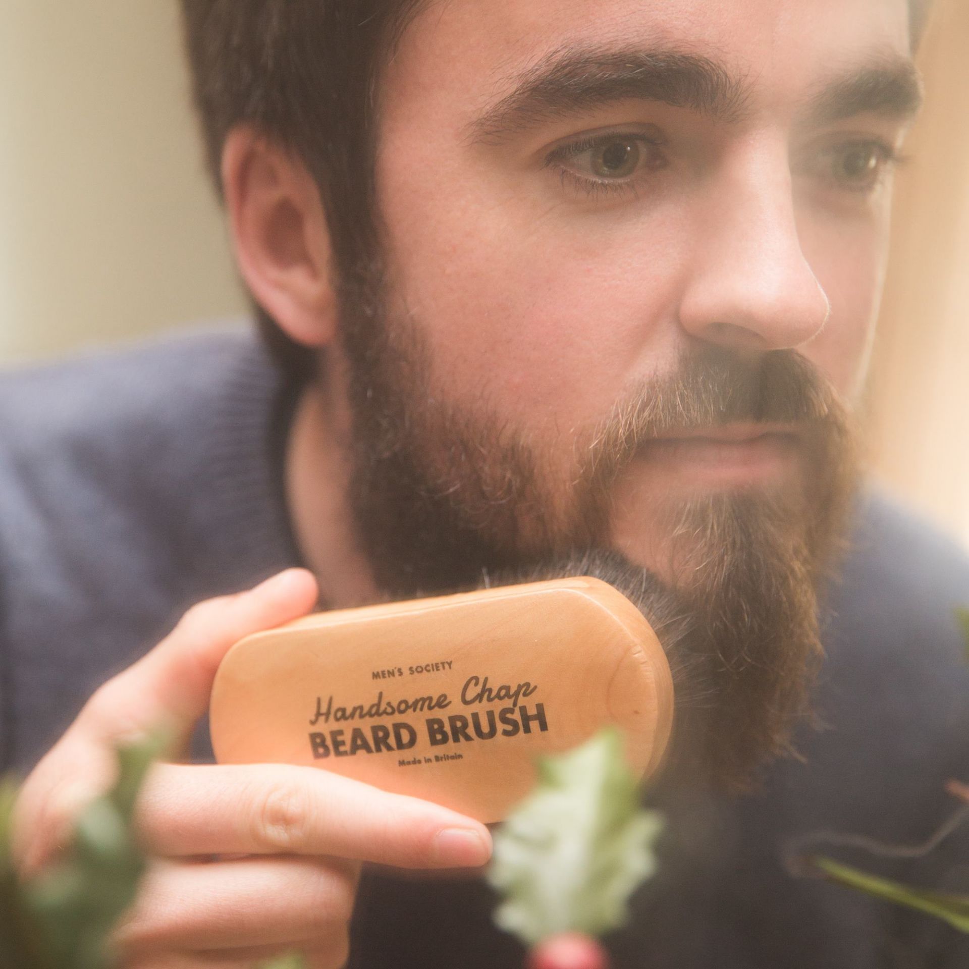 Beard Brush Men's Society SINGLE PIECES