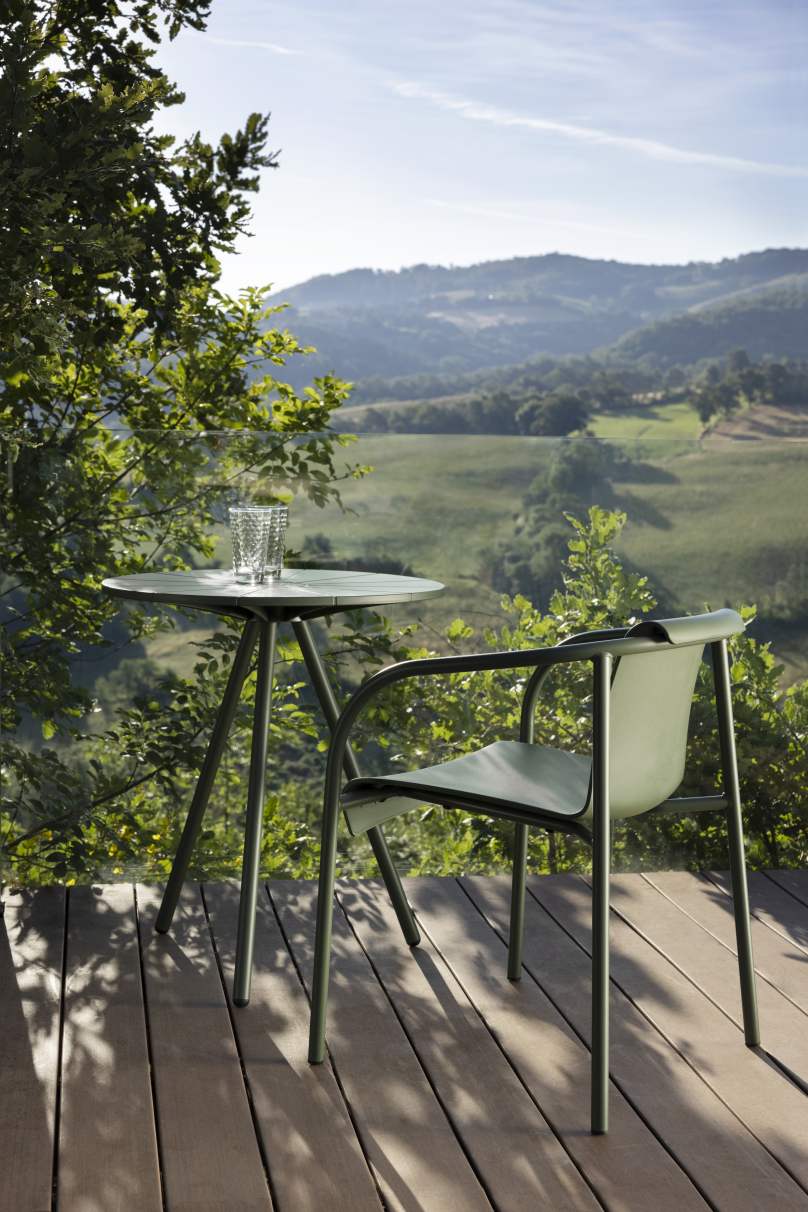 Nami Armrest Dining Chair Armrest Chair Outdoor Houe