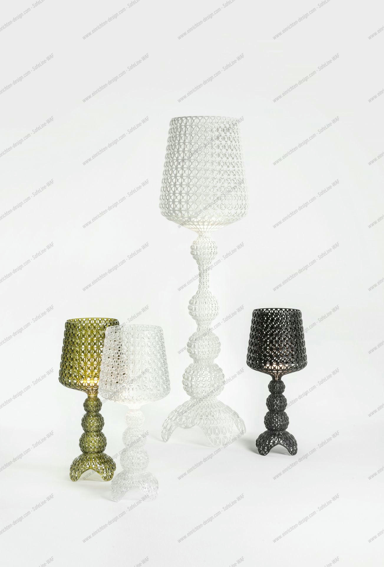 Mini Kabuki table lamp Green Kartell