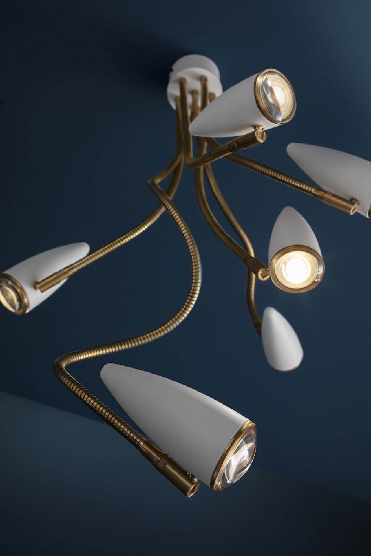CicloItalia Flex C6 Ceiling Lamp White Catellani & Smith
