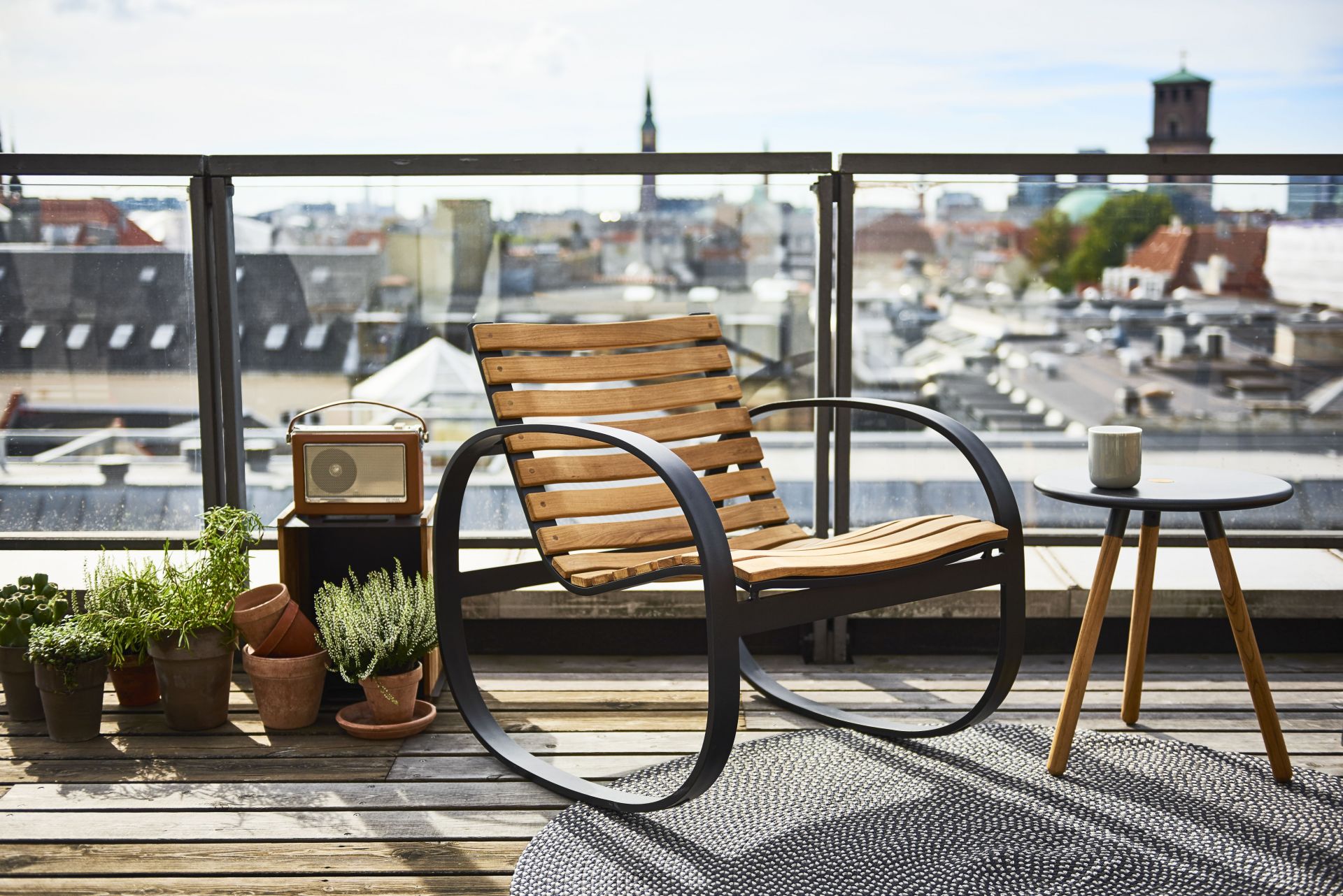 Parc Rocking Chair Cane-Line
