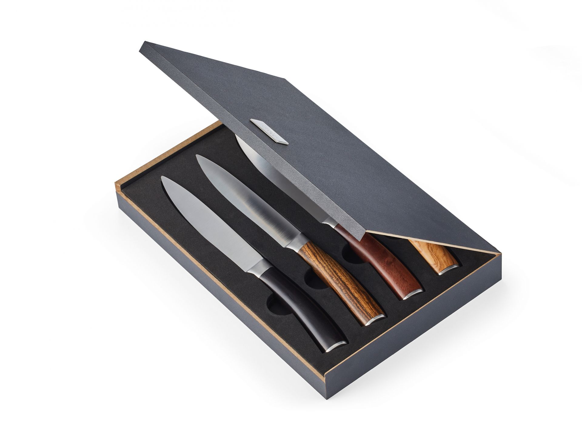 4 Piece Steak Knife Set w Gift Box