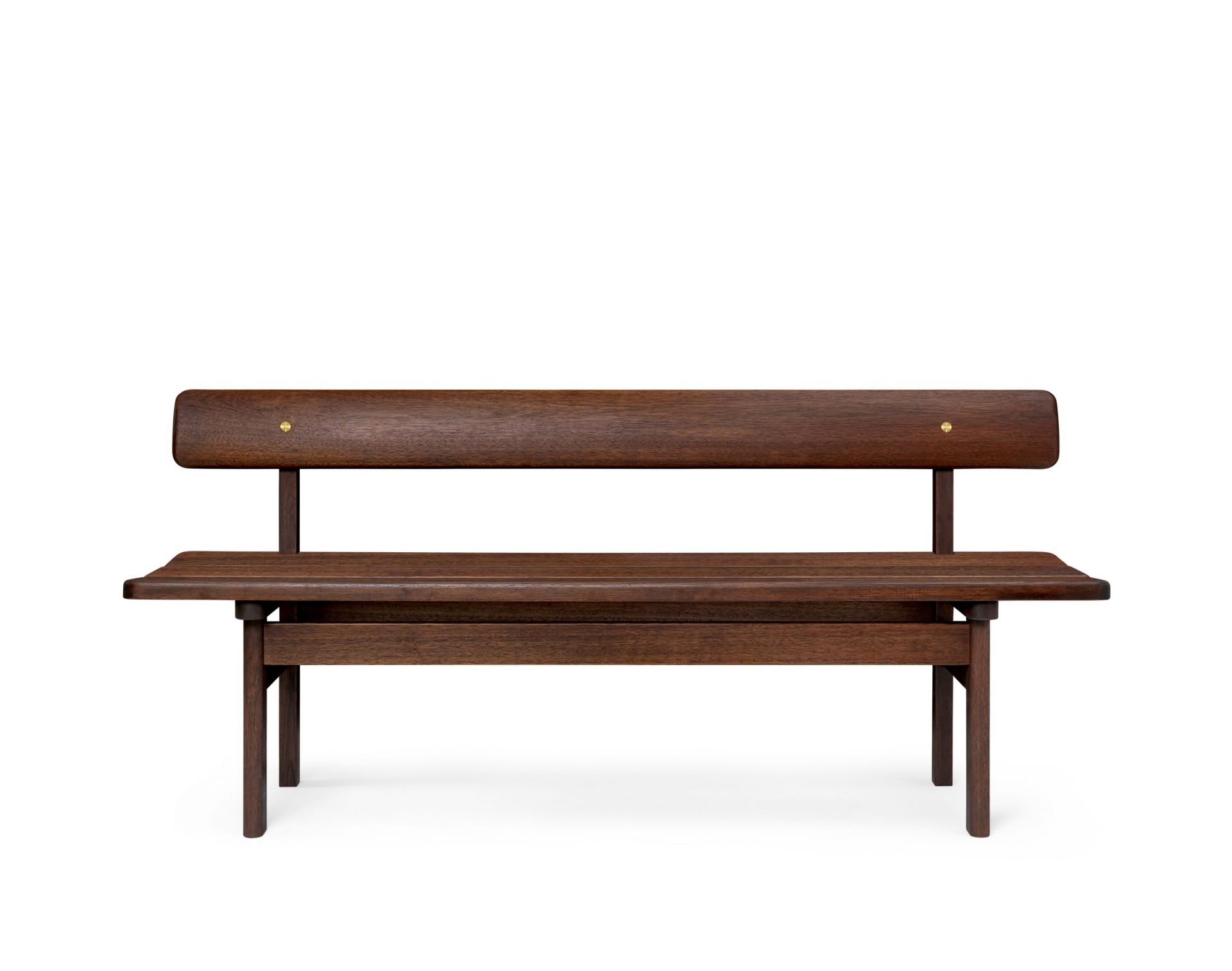 Asserbo Series Bench Dark Oiled Eucalyptus Carl Hansen & Søn