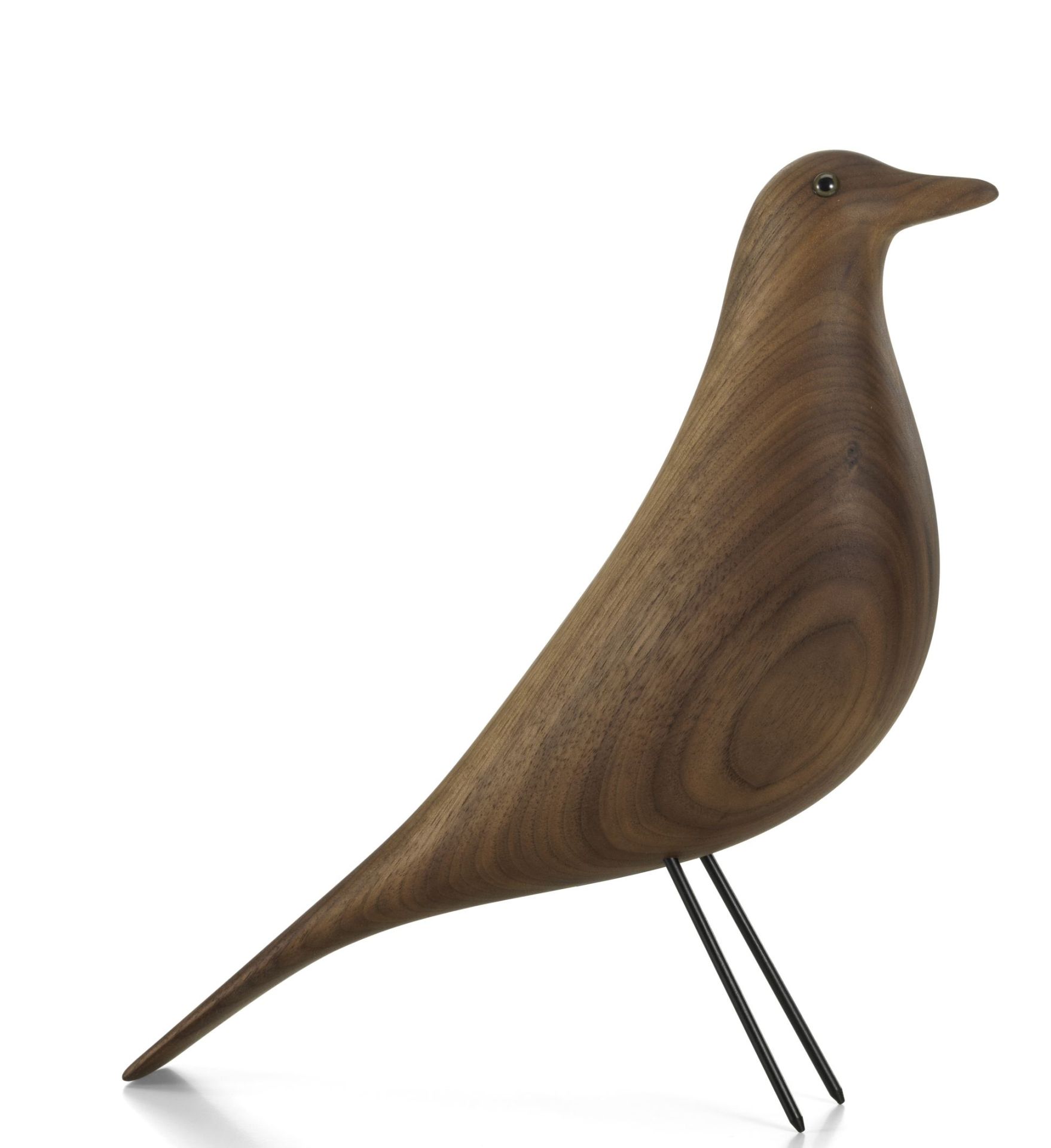 Eames House Bird Sculpture Walnut Vitra