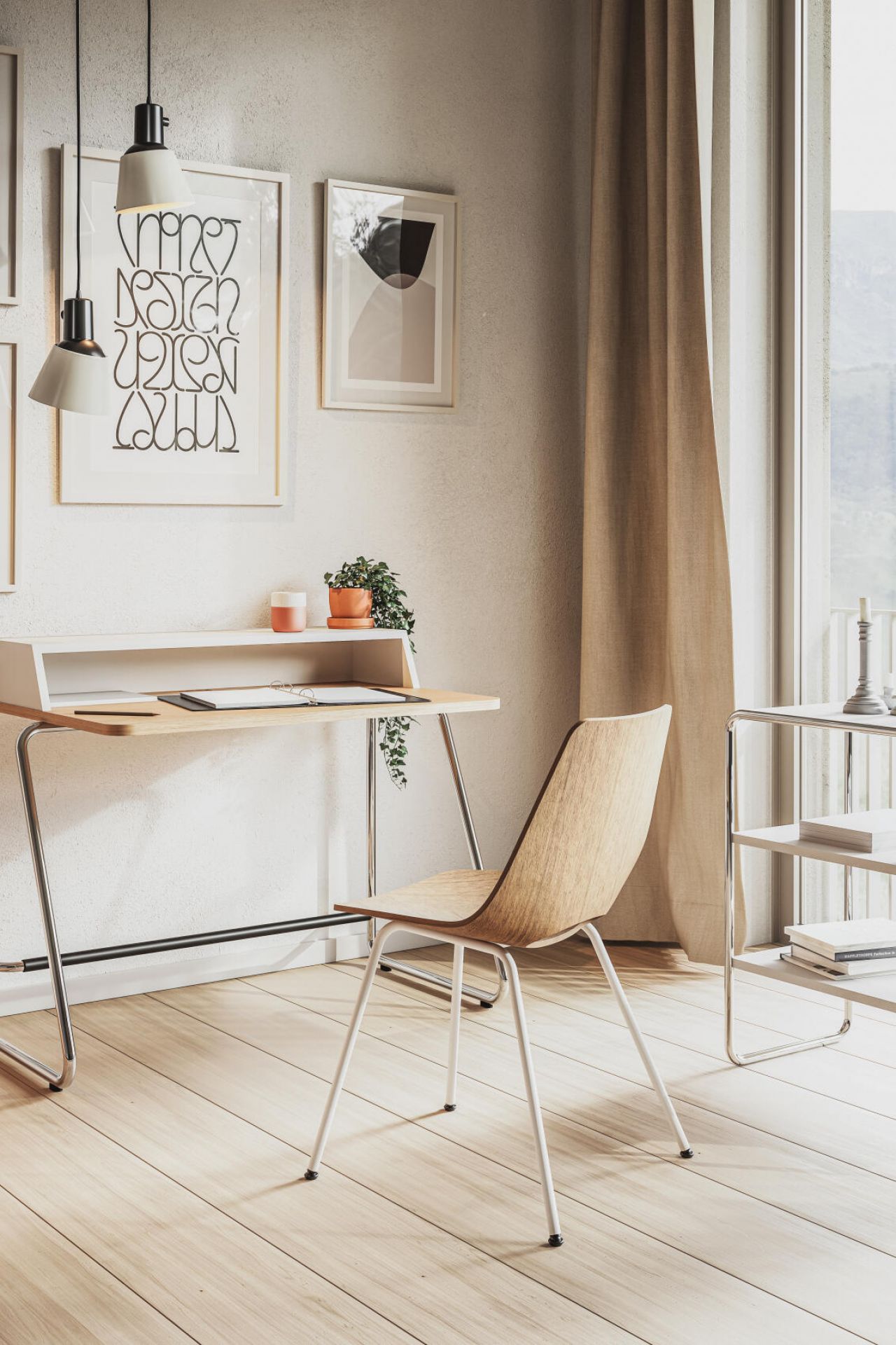 S 661 Tubular steel chair Thonet