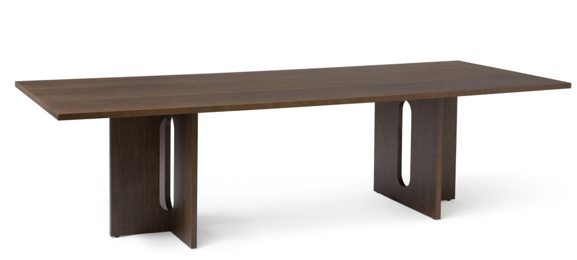 Androgyne Dining Table 210 x 110 cm Audo Dark stained oak