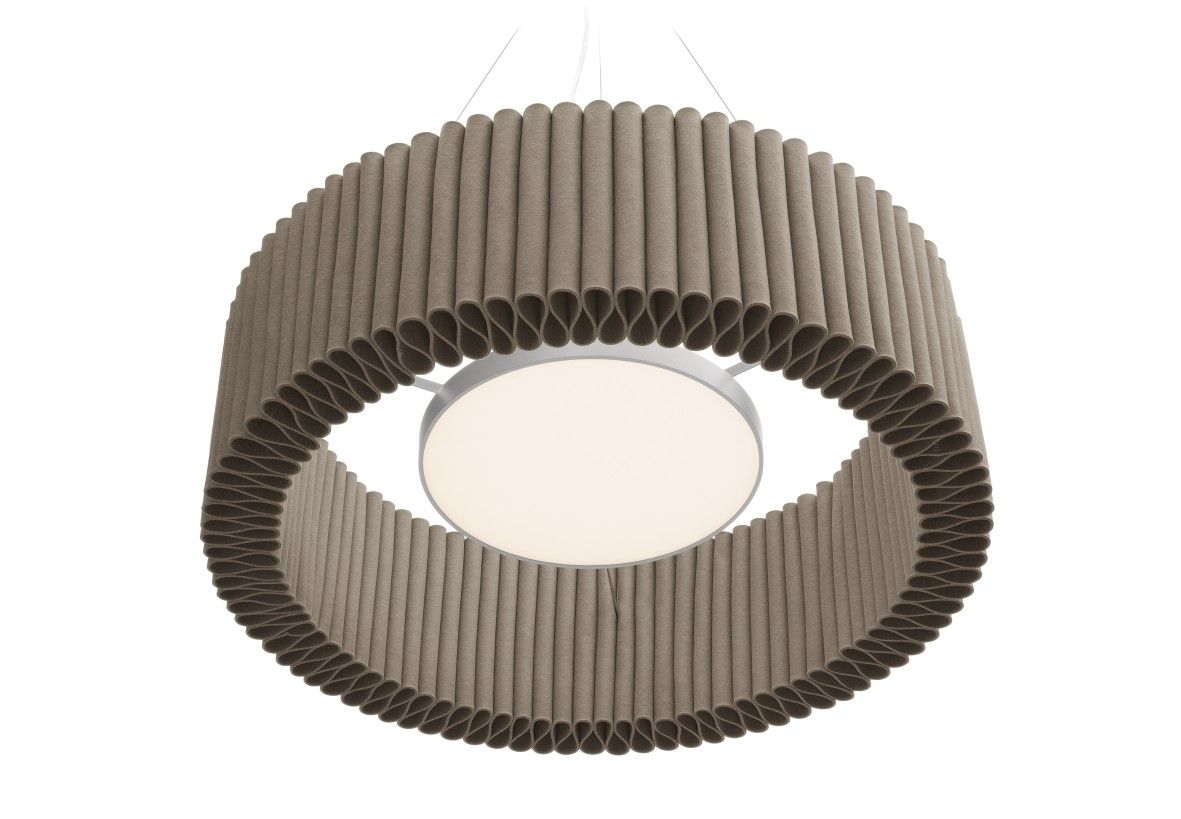 Wave ceiling object incl. suspension device Hey Sign