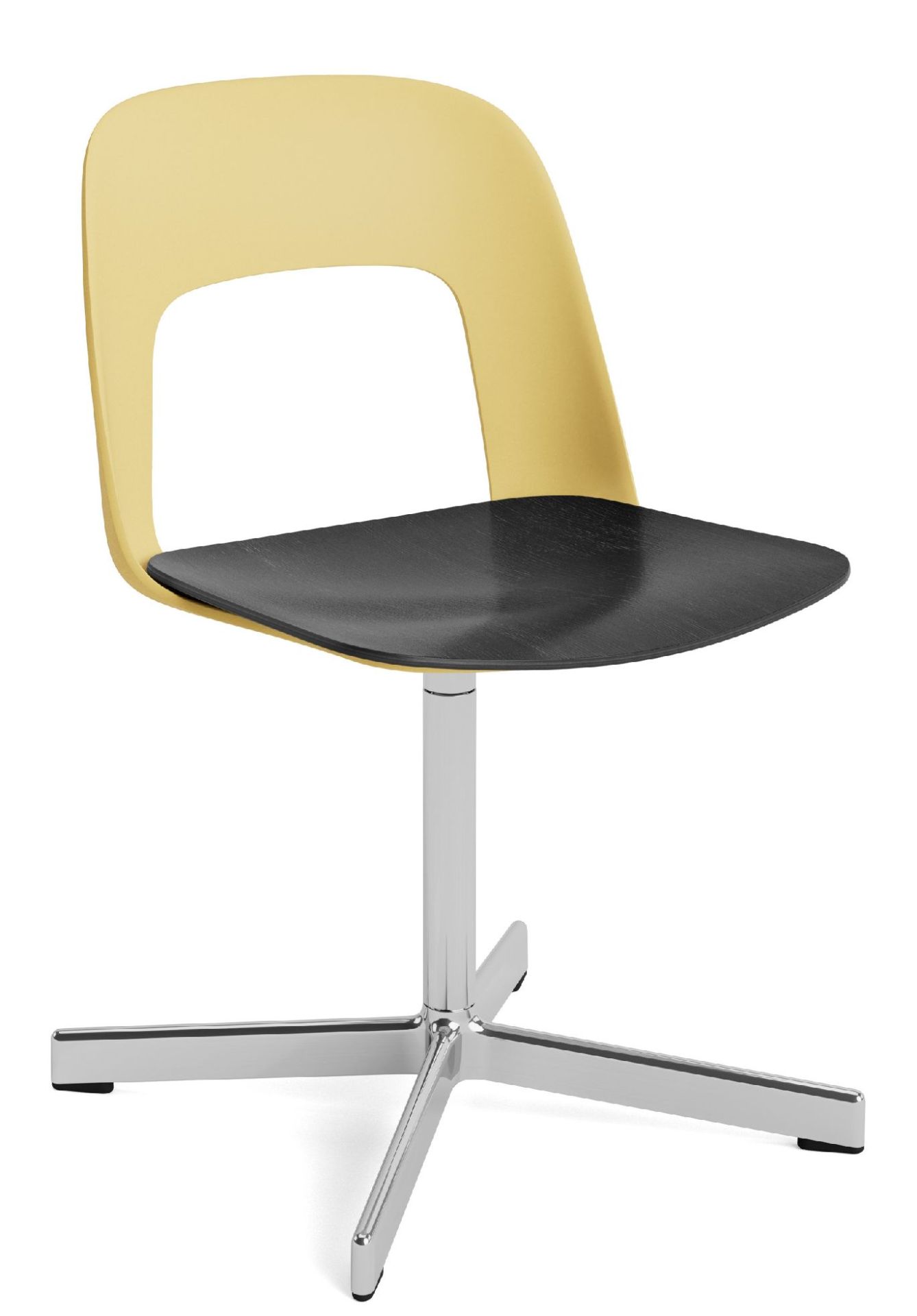 Layout Side Chair 132 4-star swivel base chair Hay 