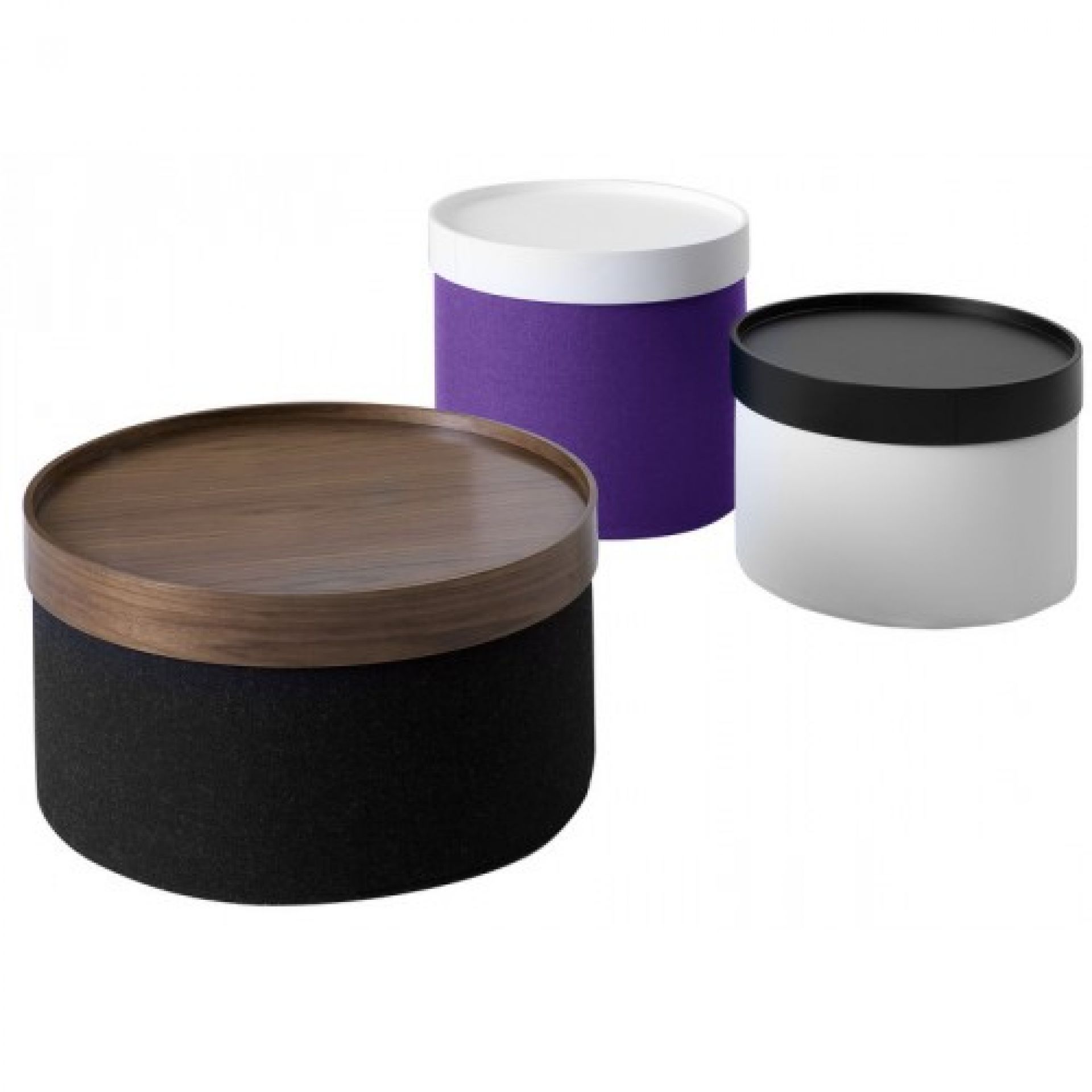 Drums Stool small and Side table Softline