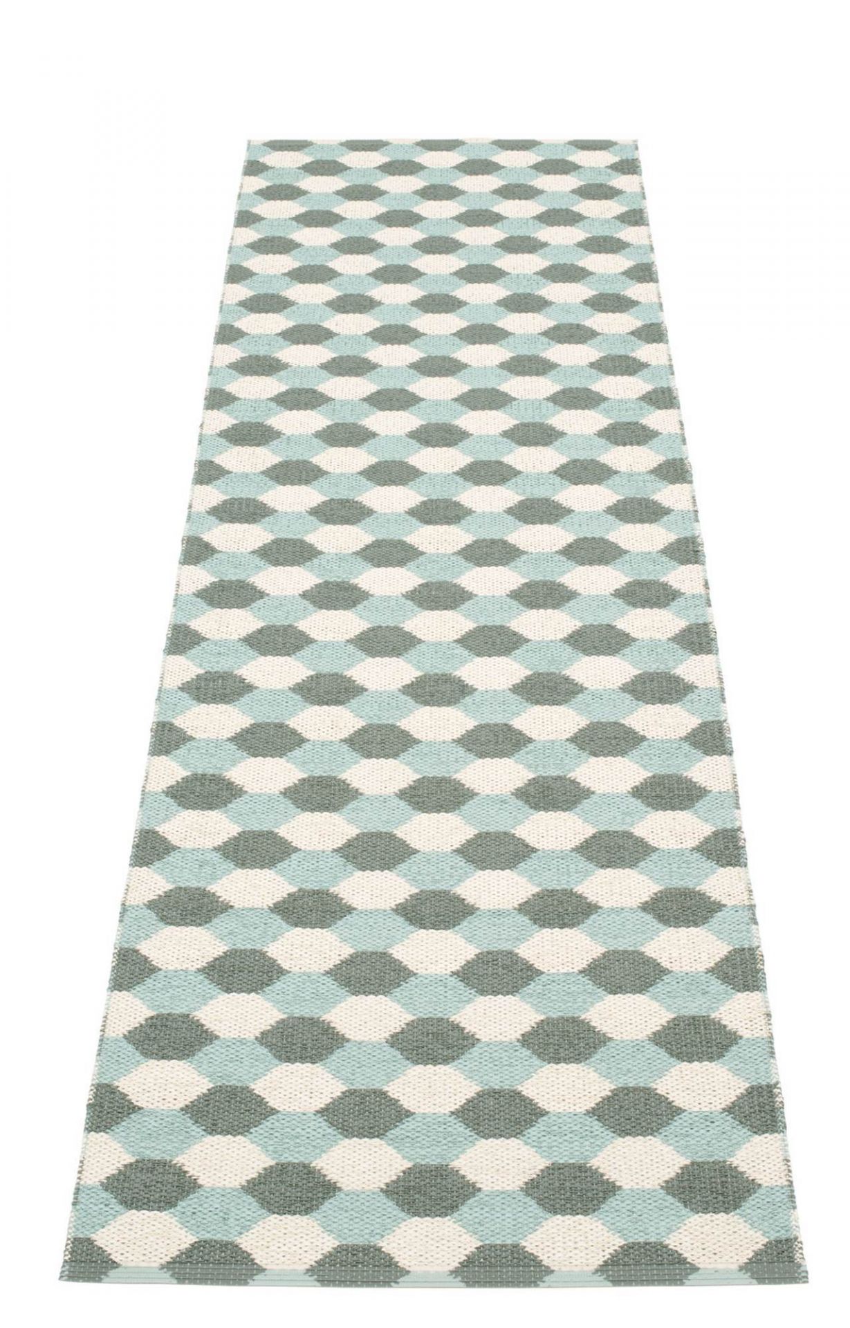 Dana plastic carpet 70x250 army Pappelina