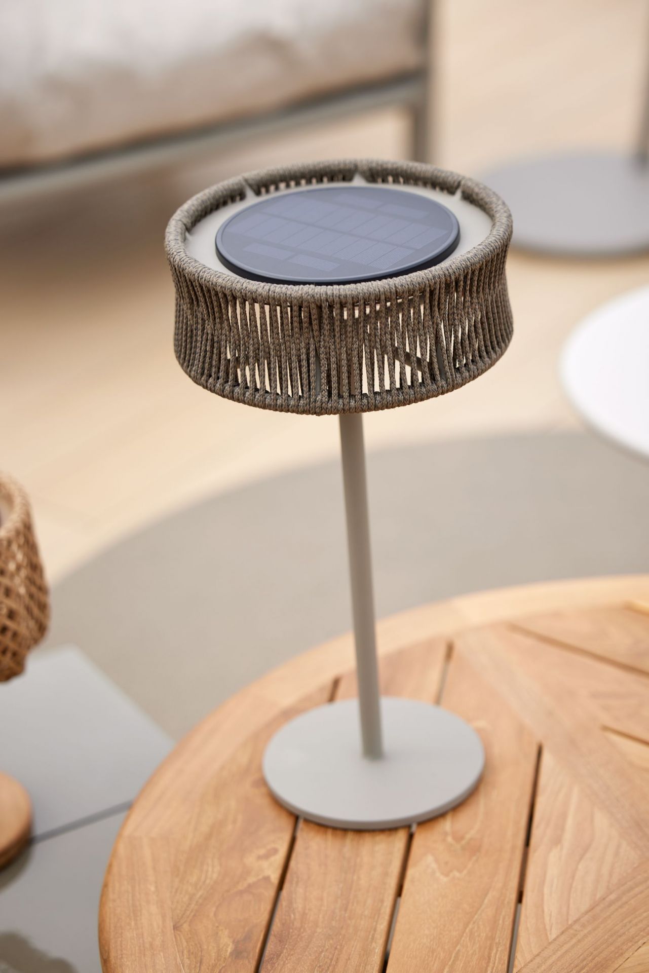 Illusion Outdoor Table lamp lava grey Cane-Line