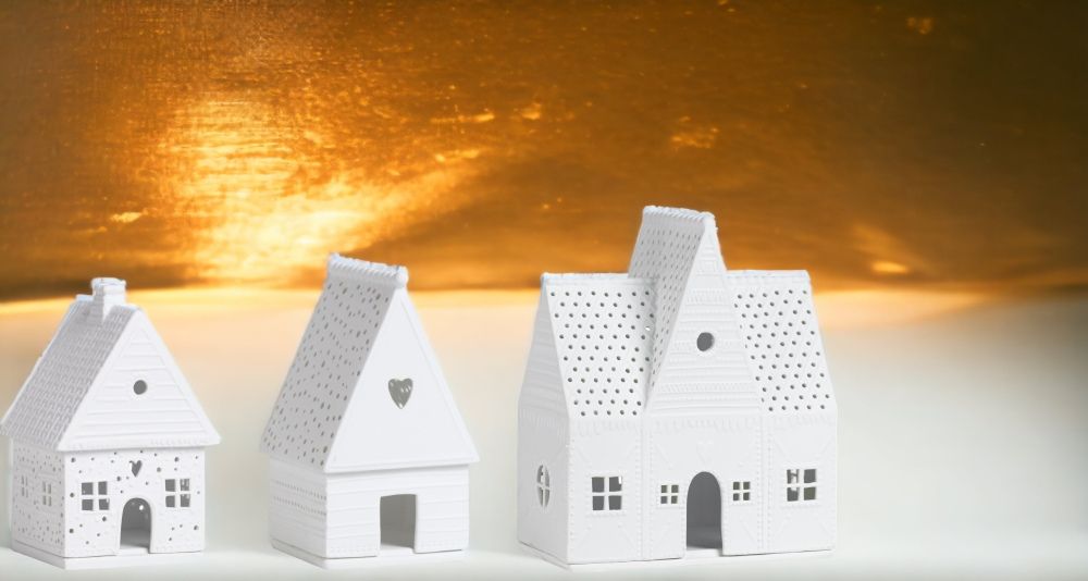 Home Light House Assortment Set of 3 Gingerbread Räder