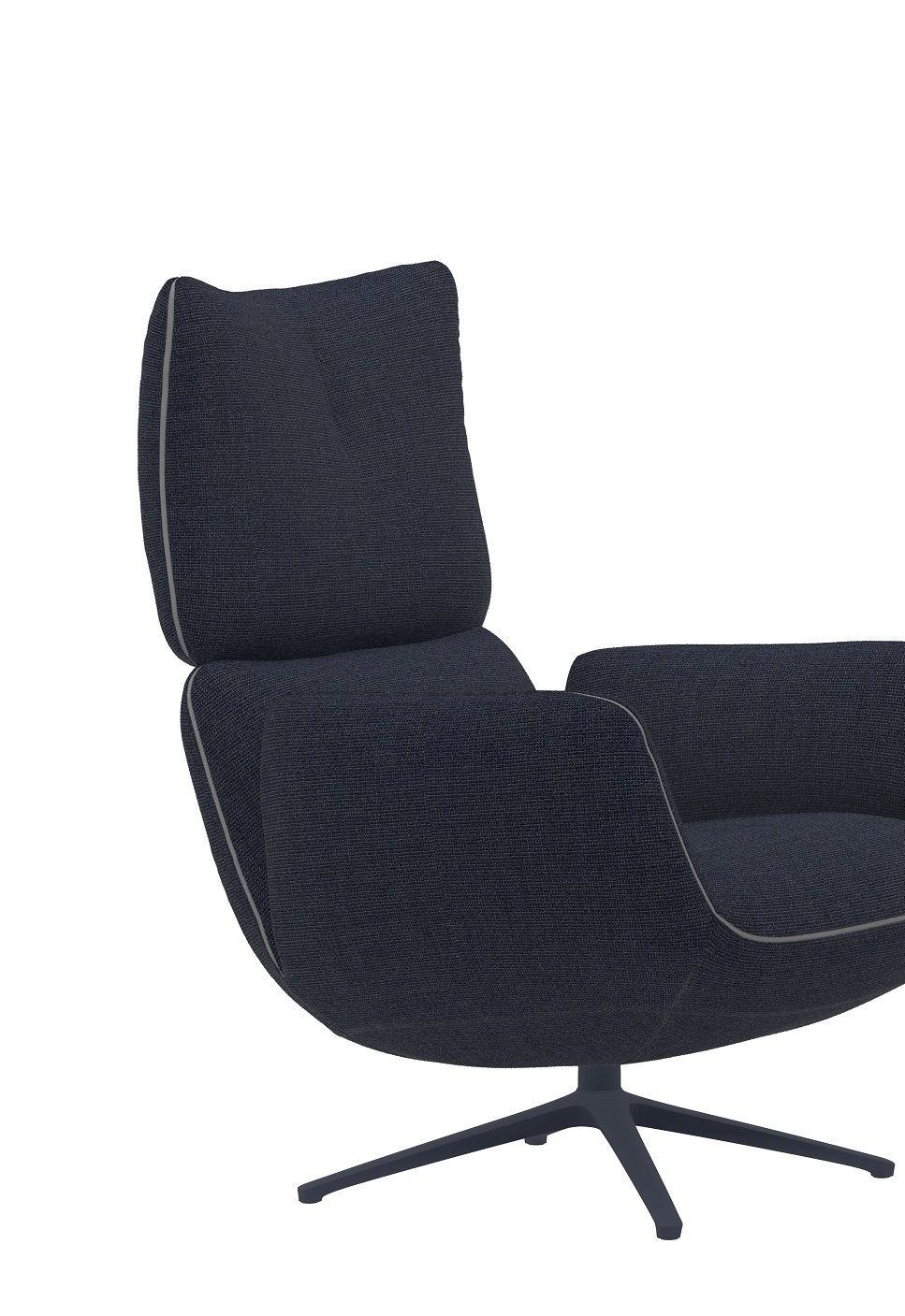 Jalis Lounge Swivel chair with tilt mechanism 4-legged Electrically adjustable Cor
