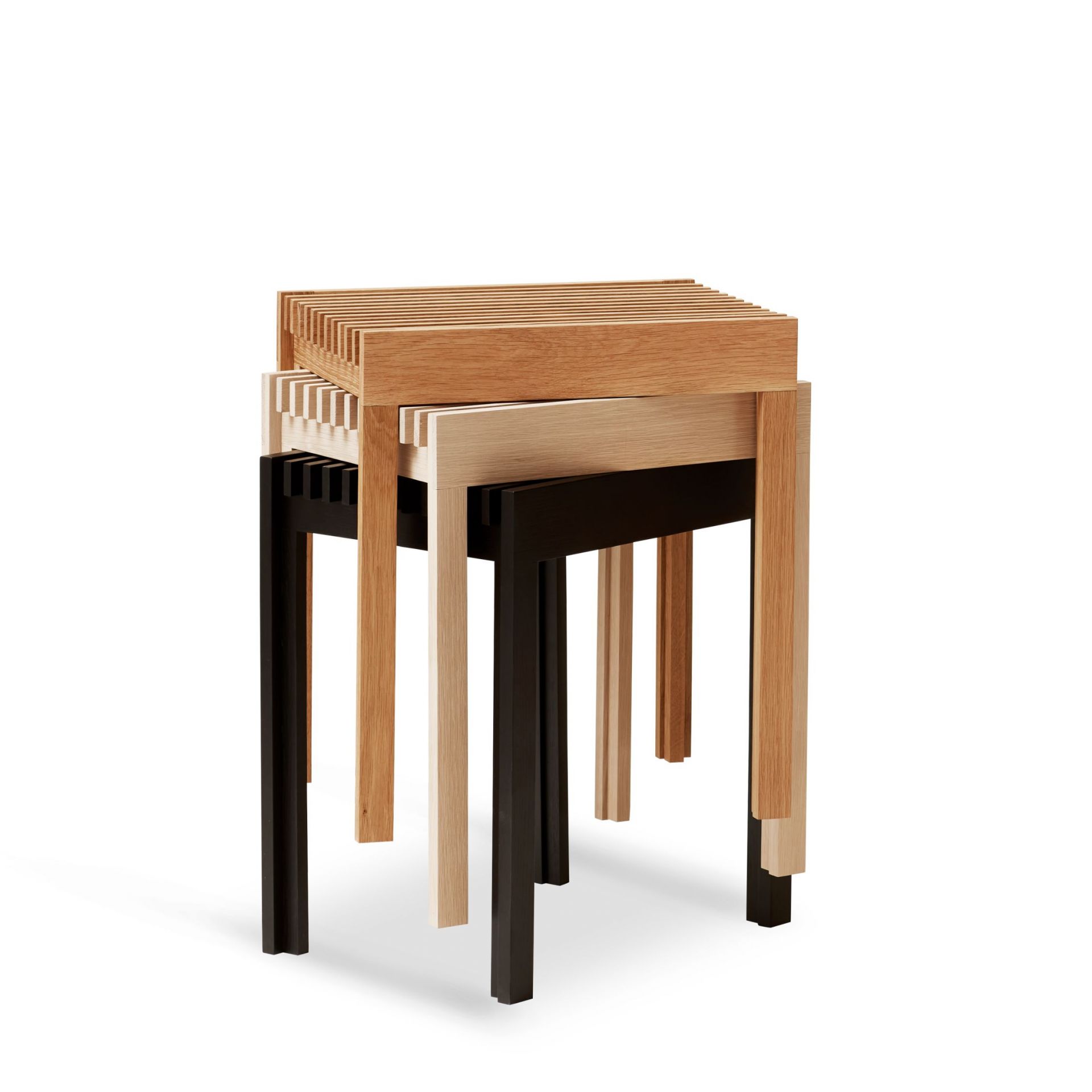 Lightweight Stool Oak Form & Refine
