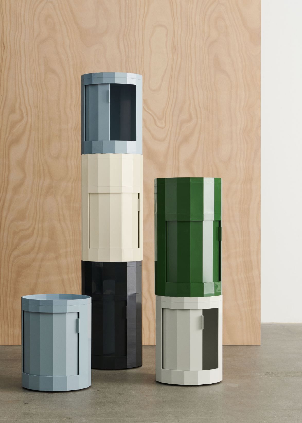 Facet Cabinet Low Storage Hay