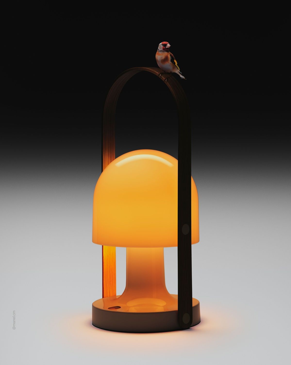 FollowMe table lamp / rechargeable lamp marset