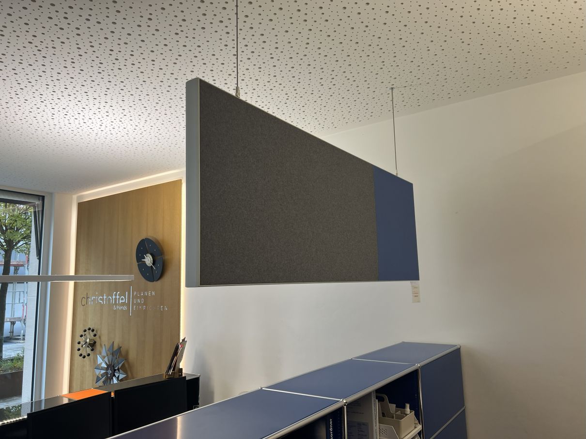 AOS Acoustic suspended wall 180x60 cm hanging EXHIBITION PIECE / USED FURNITURE