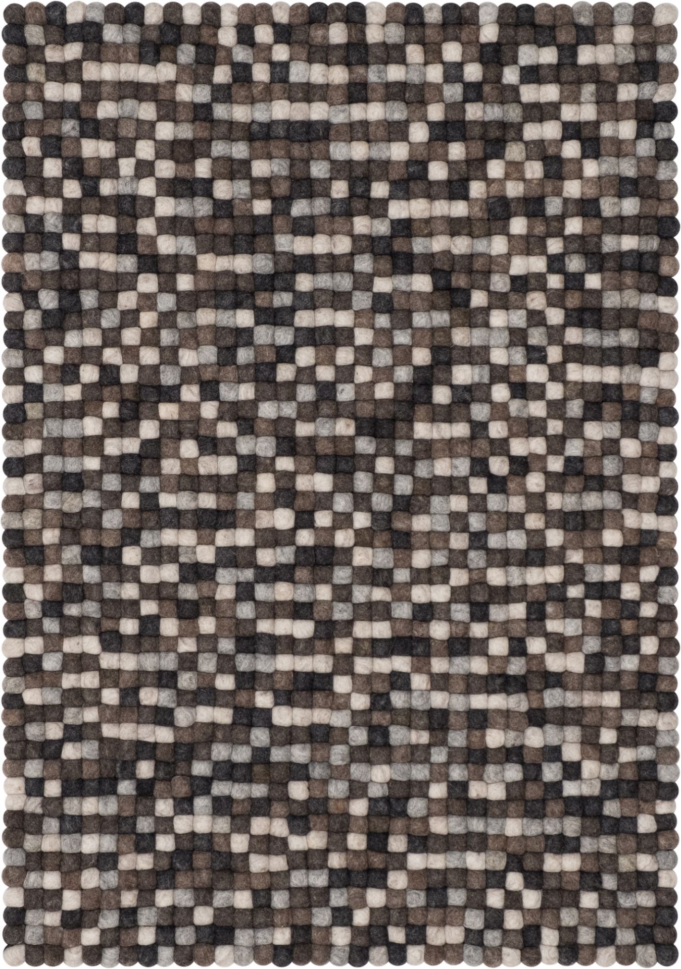 Felt ball Carpet 120x170 cm Myfelt Nela
