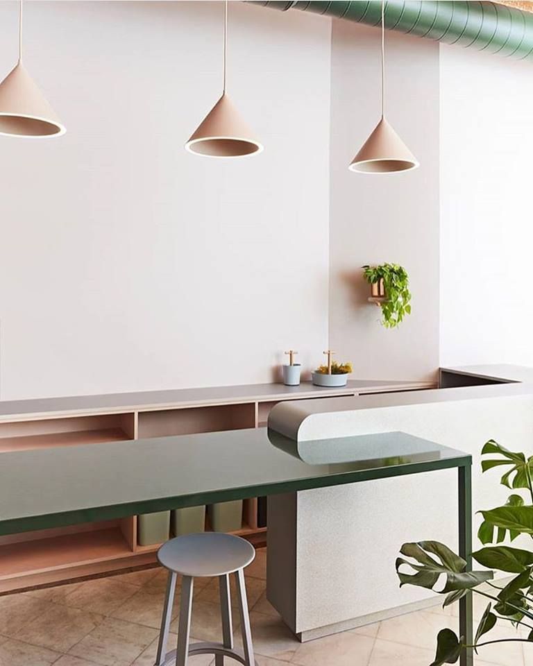 Annular Pendant Woud Beige