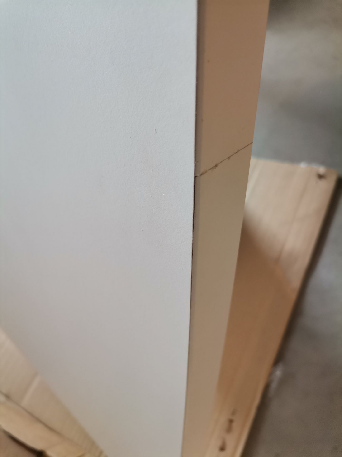 Max - Table 190 x 90/73cm on castors / ZINC WHITE Kartell MÄNGELEXEMPLAR