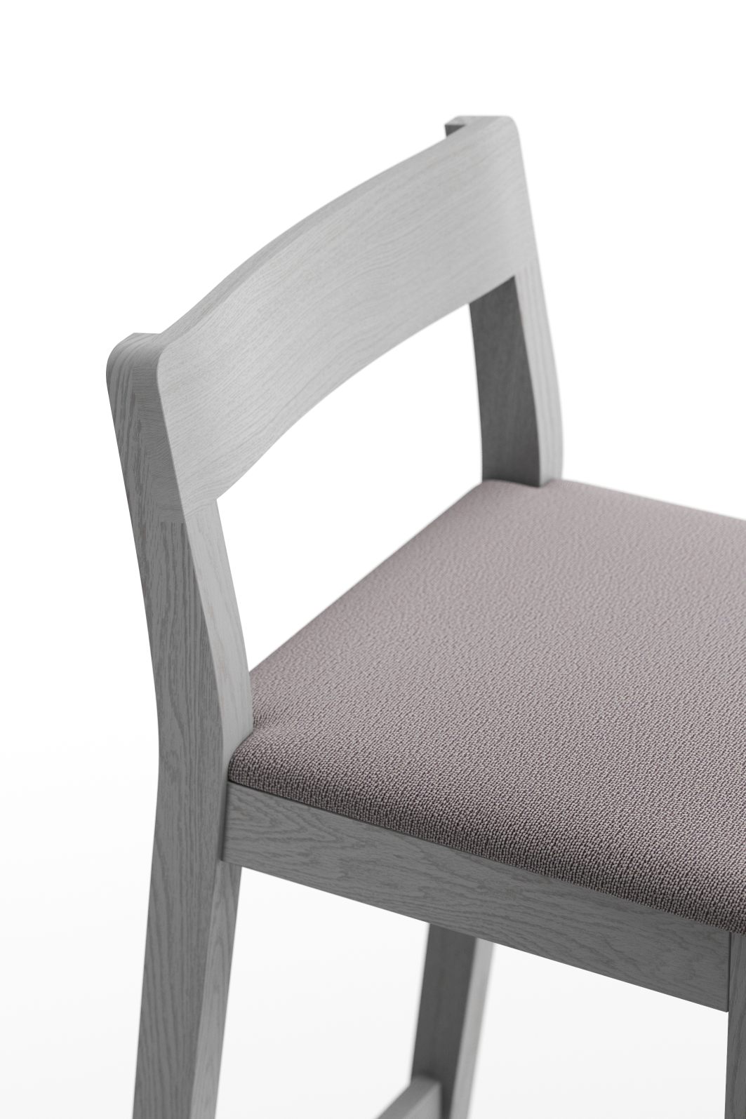 Sit Wood Bar Stool with Seat Cushion Zeitraum Sit Wood Bar Stool with Seat Cushion Zeitraum