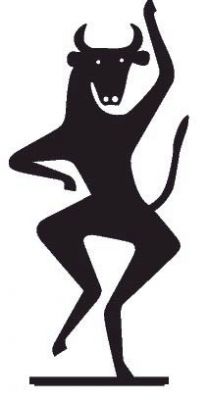 Silhouettes figure bull Vitra
