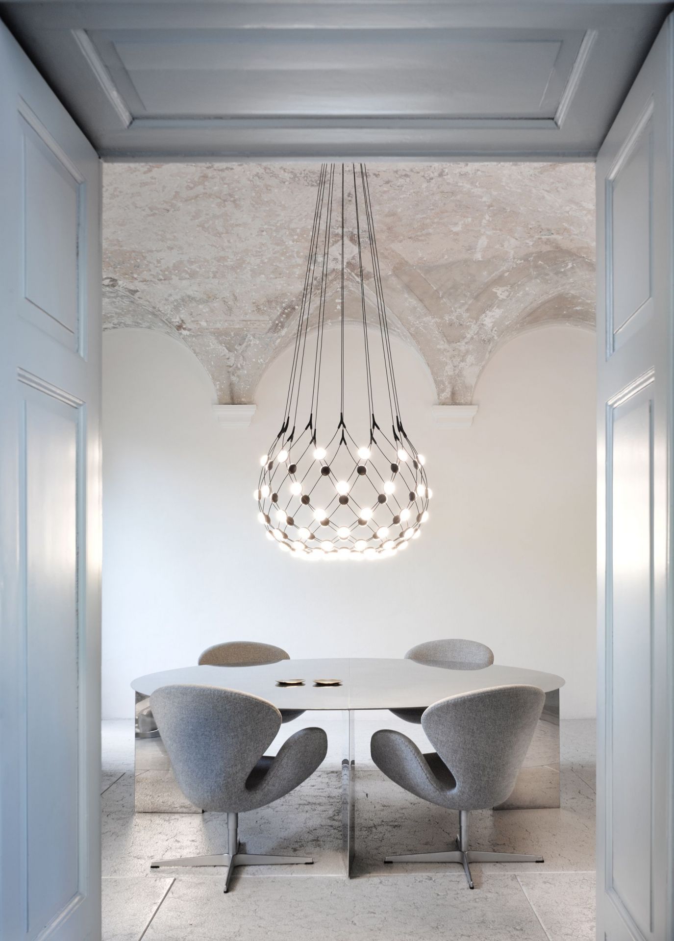 D86 Mesh Ceiling Light Luceplan