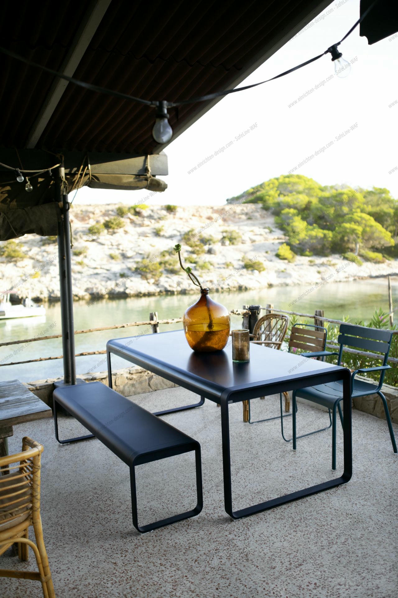 Bellevie Premium Outdoor Table 196 x 90 cm Fermob Bellevie Premium Outdoor Table 196 x 90 cm Fermob