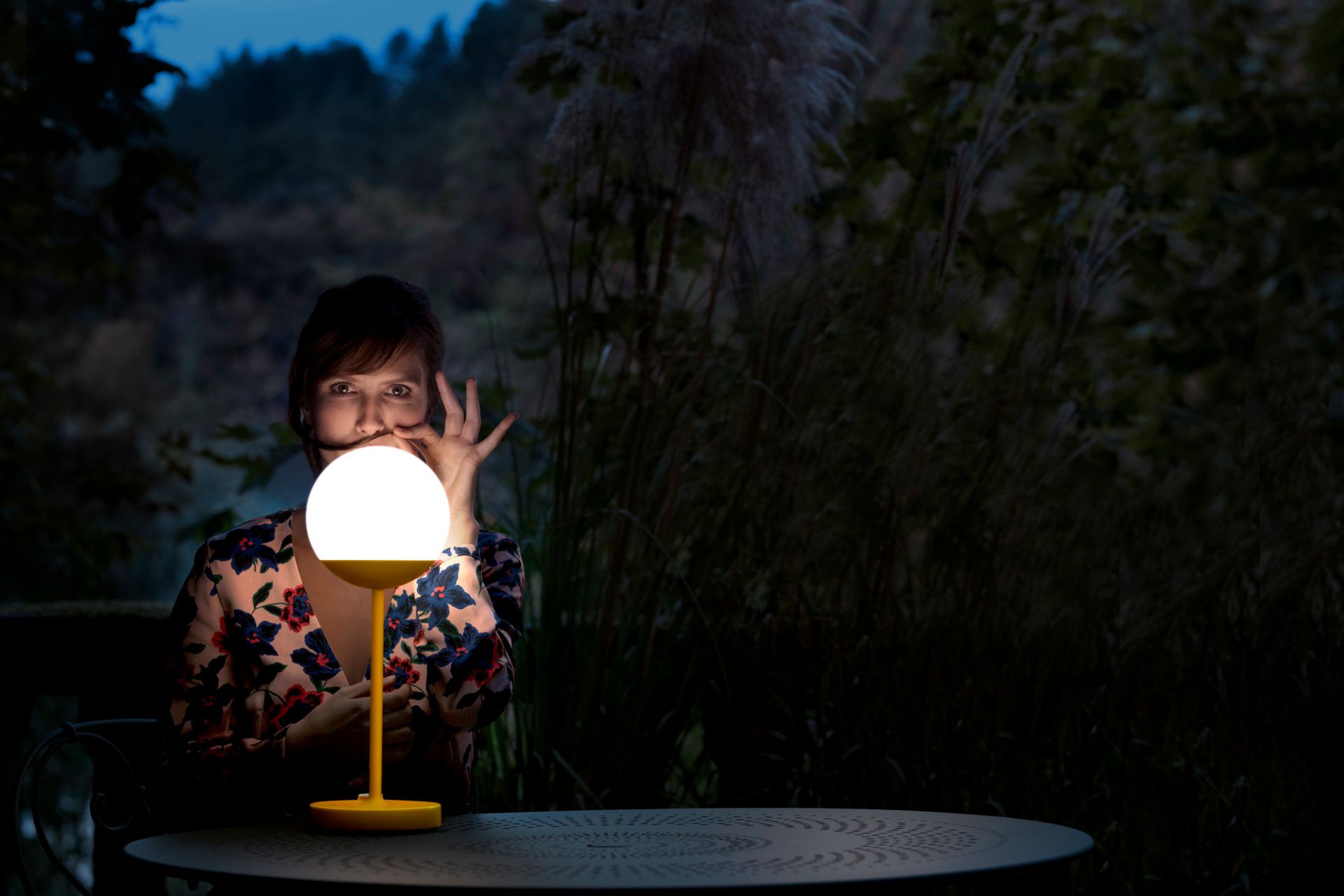 Mooon! H 41 cm Table lamp Fermob SINGLE PIECE Mooon! H 41 cm Table lamp Fermob SINGLE PIECE