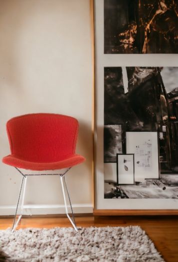 Bertoia Chair fully upholstered Knoll International