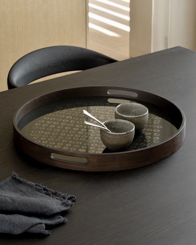 Second Nature Tray Tray Round Ethnicraft