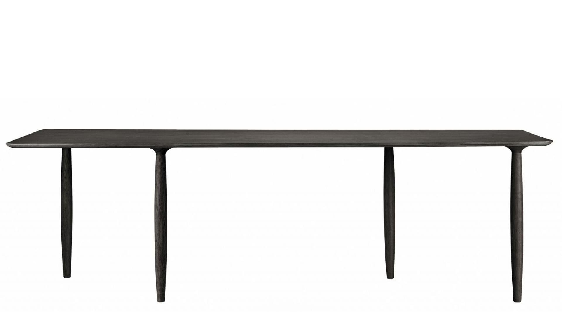 Oku Dining Table Oak Black W 200 cm Norr11