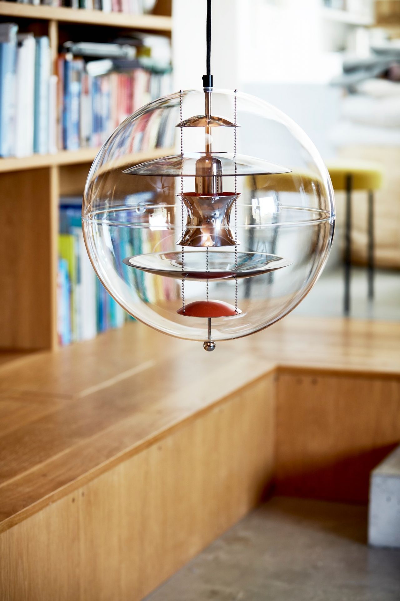 VP Globe Colored Glass Pendant Lamp Verpan