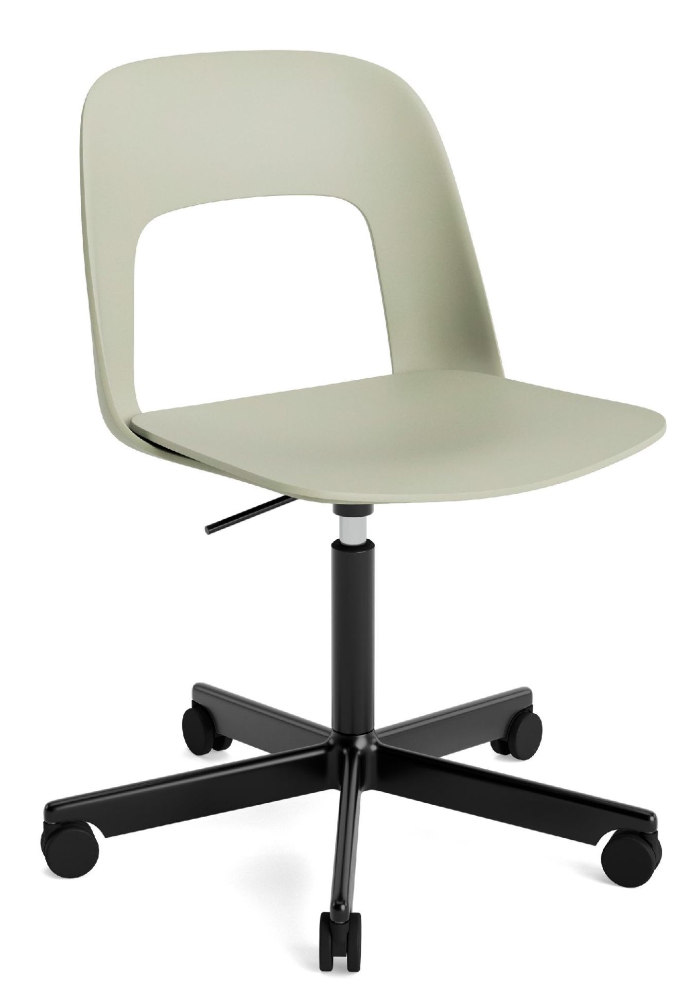 Layout Side Chair 141 5-star swivel base chair Hay   