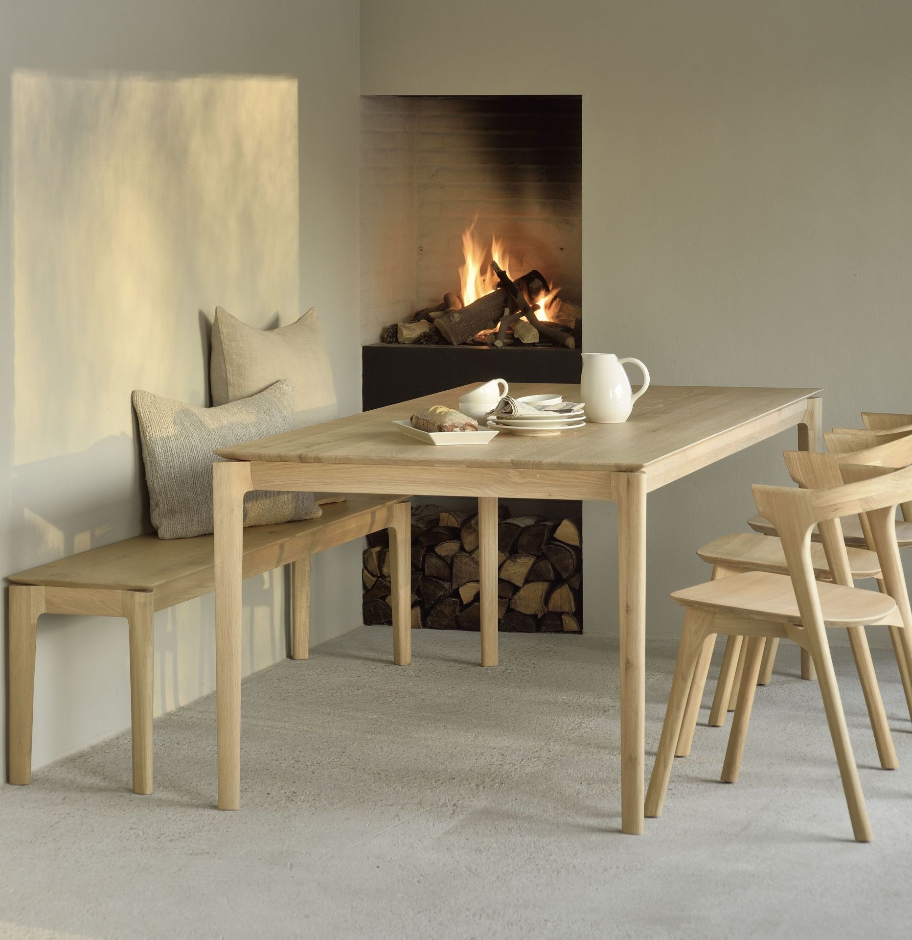 Bok Bench Oak Ethnicraft