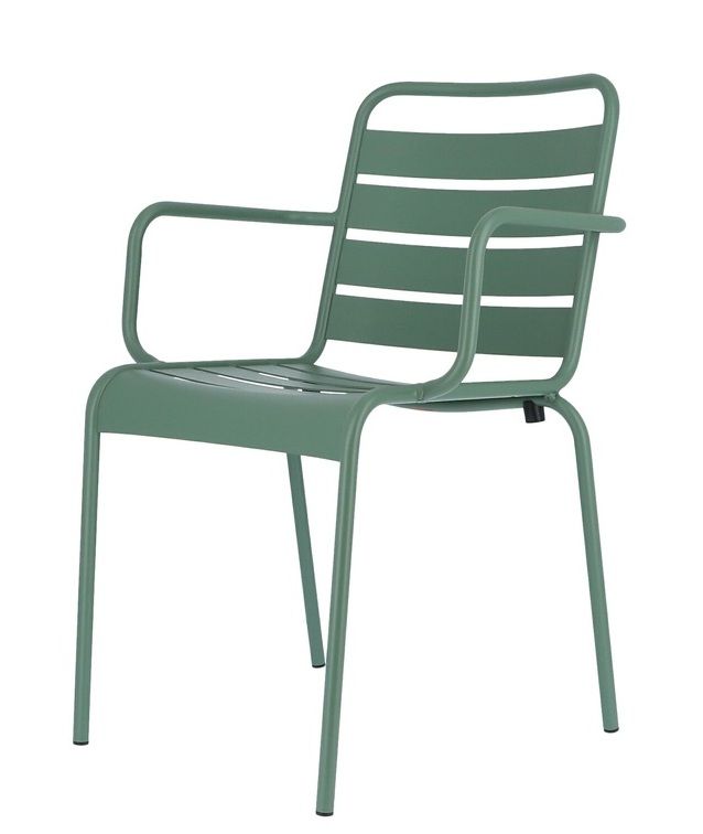 Fiam Mya Metal outdoor stacking chair Jan Kurtz