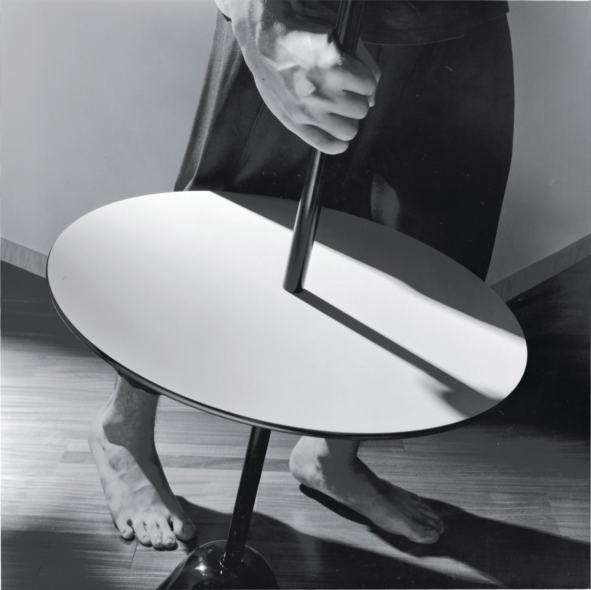 Servomuto Side Table black Zanotta