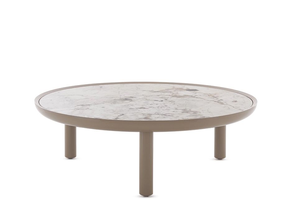 K-Top Coffee table Taupe Kartell