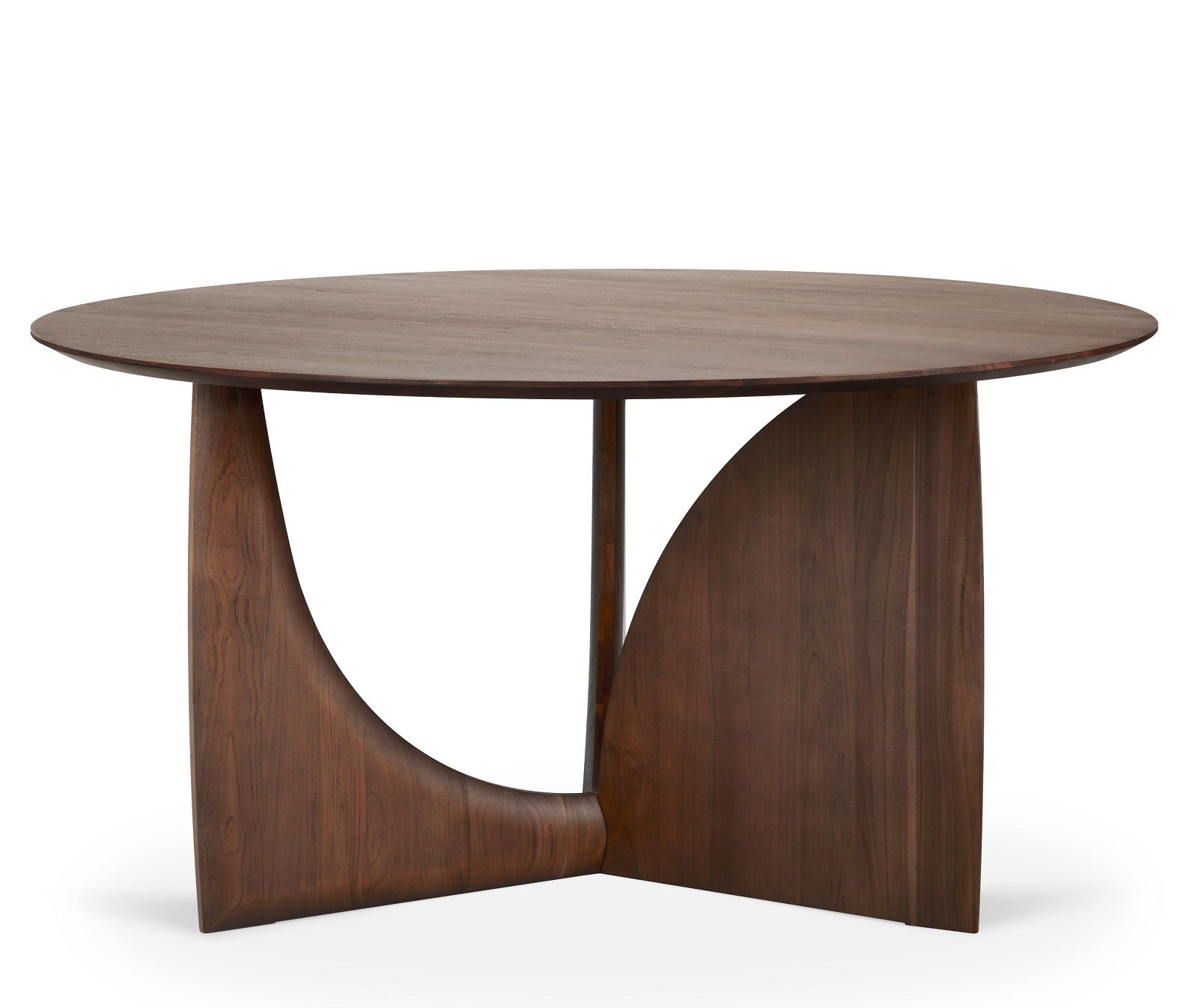 Geometric Table teak brown Ø150 cm Ethnicraft