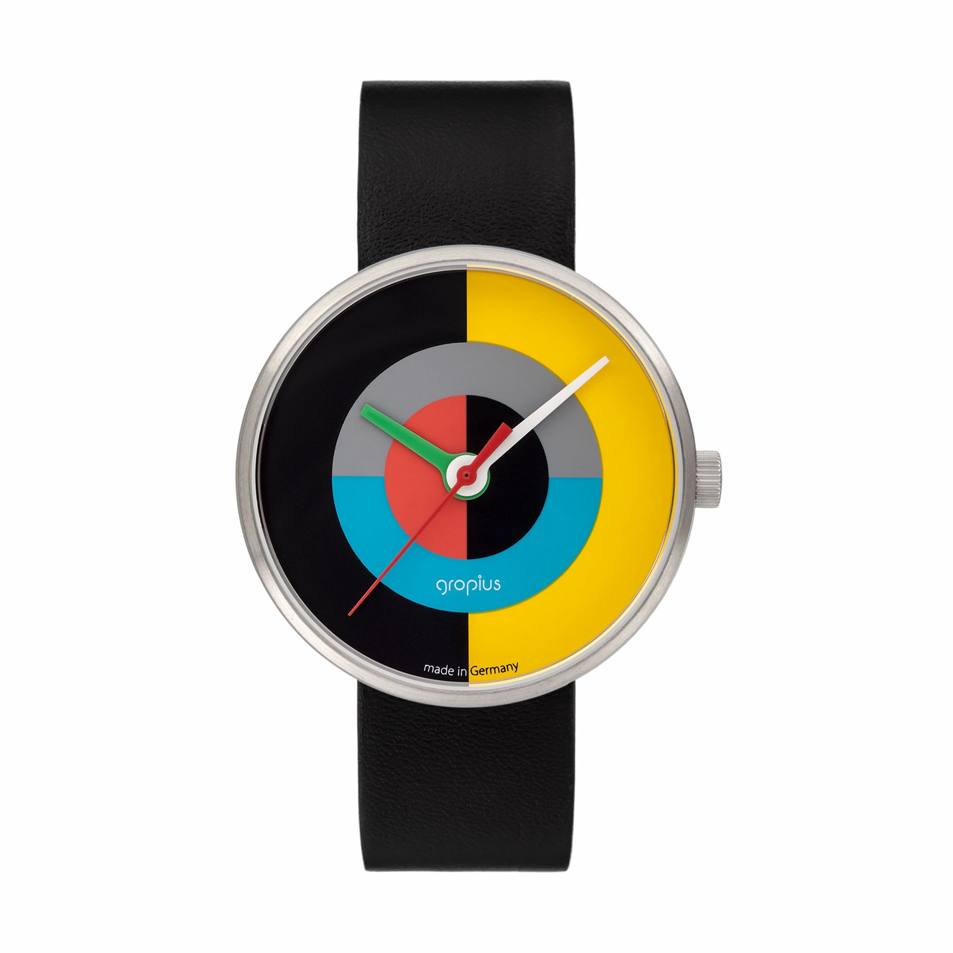 J. Albers watch with leather strap Walter Gropius SINGLE PIECES